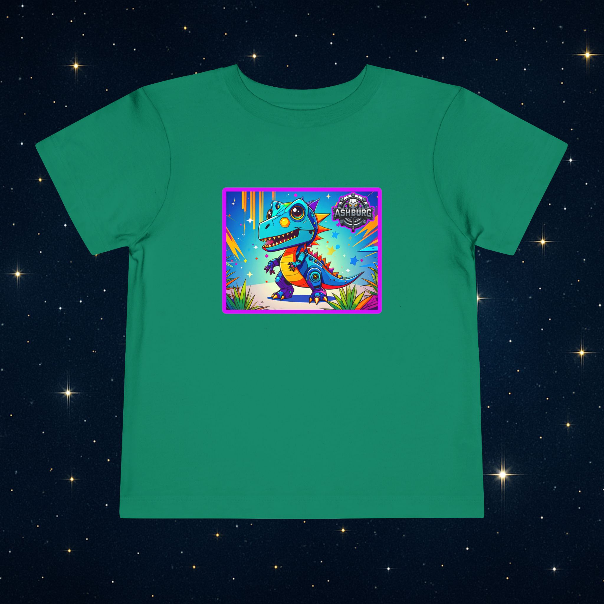 ASHBURG TODDLER133 Cute Toddler Short Sleeve Tee with KIDS Design, Kids T-Shirt, Play Shirt, Cartoon Tee,Gift for All Occasions, Funtime Apparel - Image 15