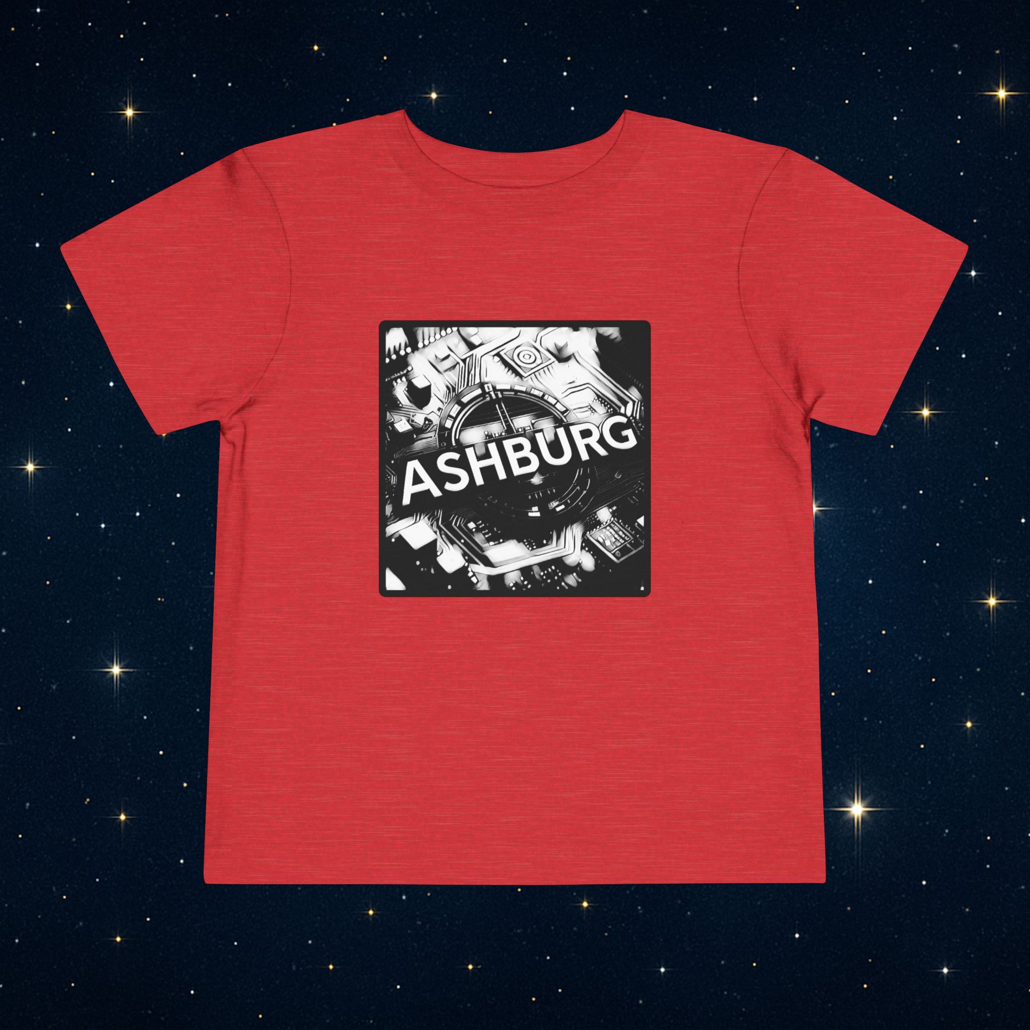 ASHBURG TODDLER24 Cute Toddler Short Sleeve Tee with KIDS Design, Kids T-Shirt, Play Shirt, Cartoon Tee,Gift for All Occasions, Funtime Apparel - Image 2