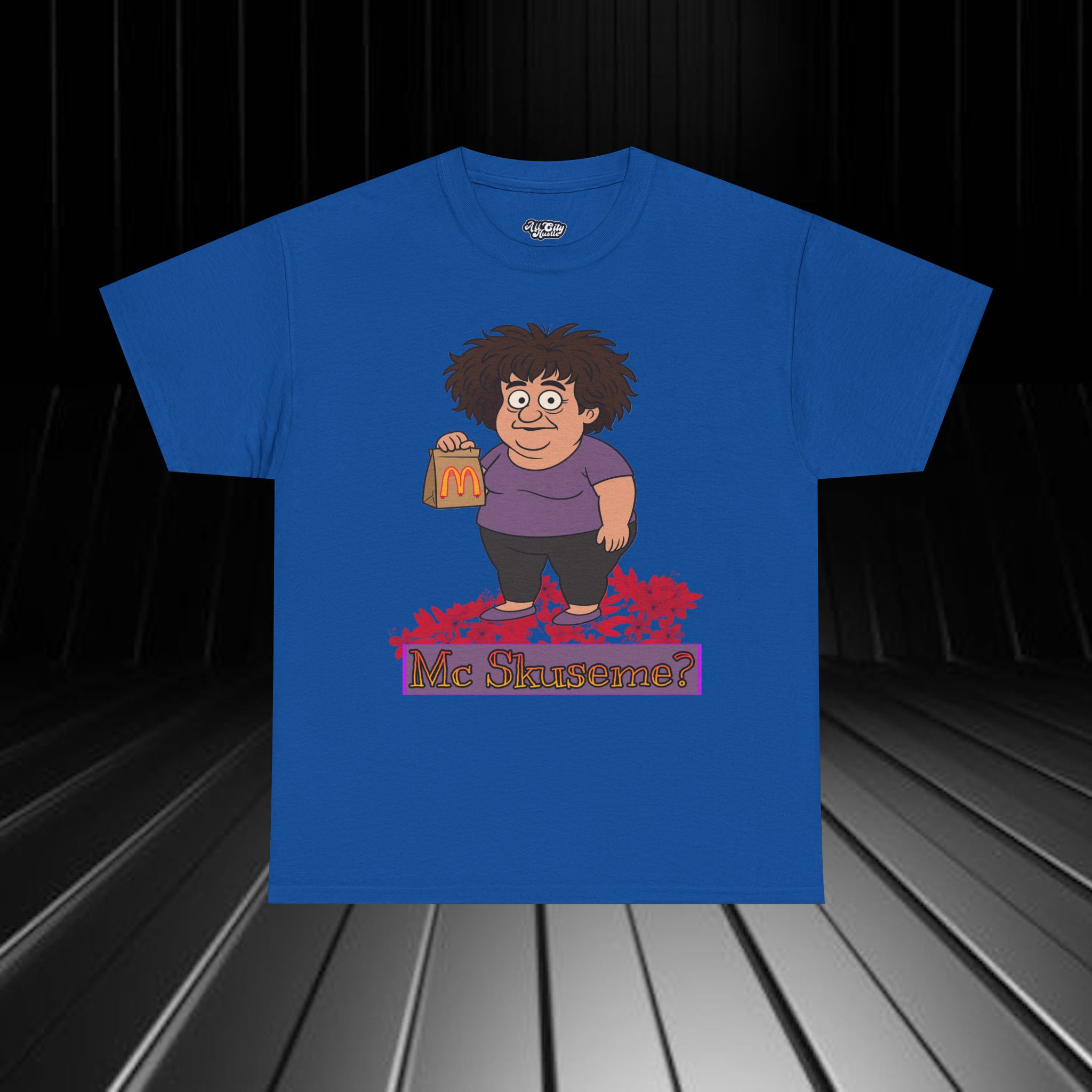 FUNNY2 Inspired by Humor Unisex Heavy Cotton Tee, Graphic Tee for Comic Lovers, Casual Wear, Birthday Gift, Gift for Friends - Image 8