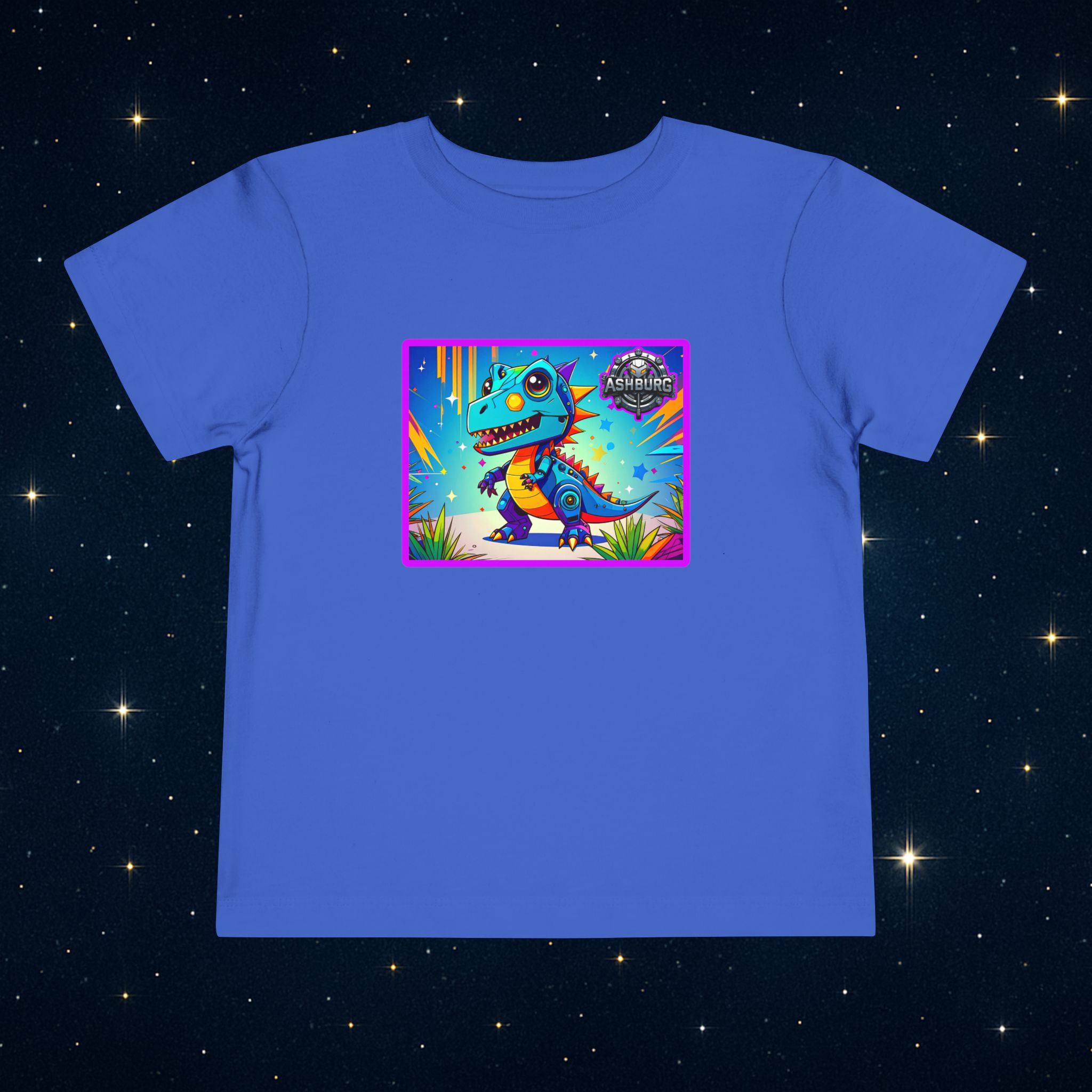 ASHBURG TODDLER133 Cute Toddler Short Sleeve Tee with KIDS Design, Kids T-Shirt, Play Shirt, Cartoon Tee,Gift for All Occasions, Funtime Apparel - Image 4