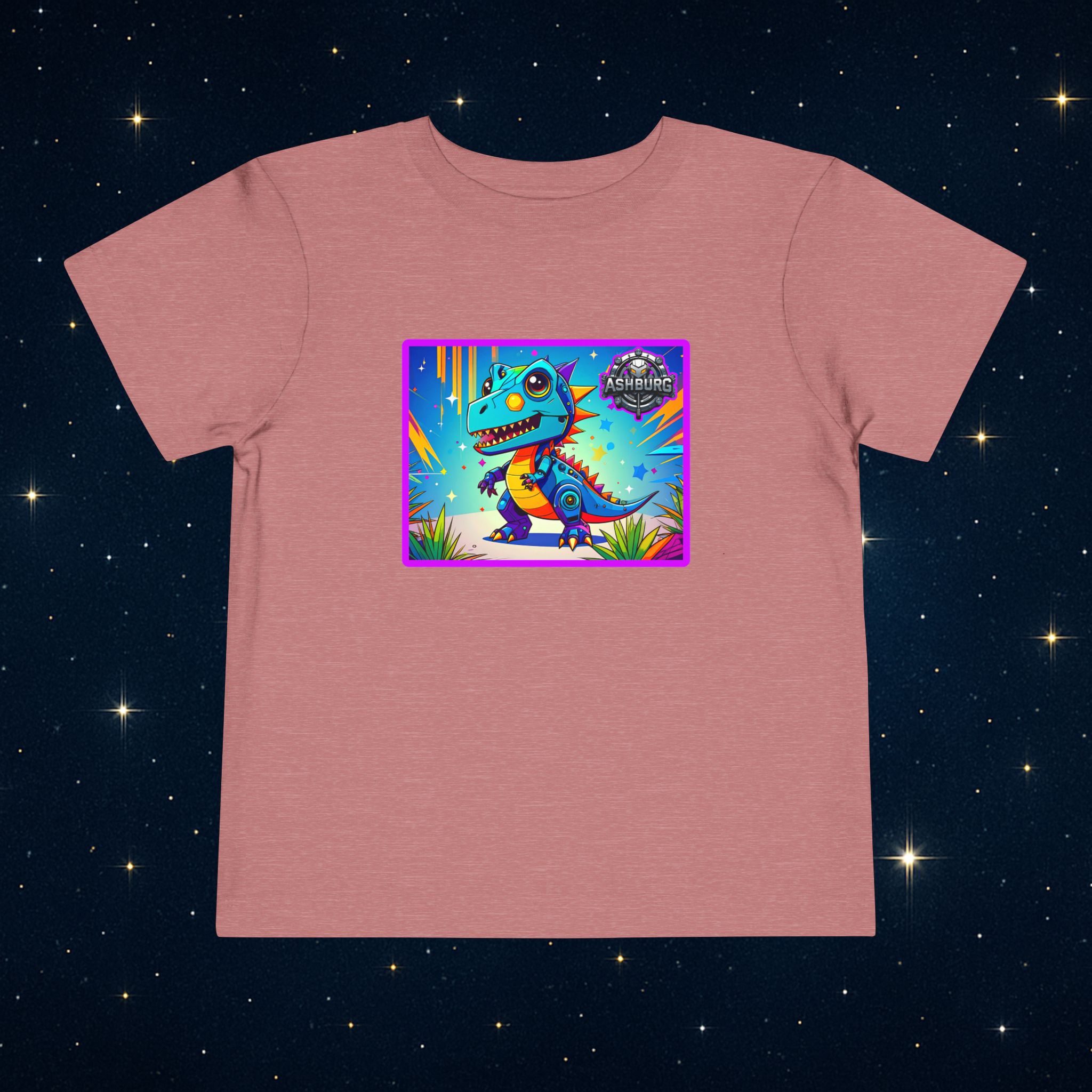 ASHBURG TODDLER133 Cute Toddler Short Sleeve Tee with KIDS Design, Kids T-Shirt, Play Shirt, Cartoon Tee,Gift for All Occasions, Funtime Apparel - Image 5