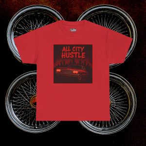 ACHLOWRIDER21 - 2 Sided Graphic Tee | Unisex Heavy Cotton Tee for Lowrider Lovers, Gifts, Retro Old School Vibes, Summer Wear, Casual Car Show Fashion