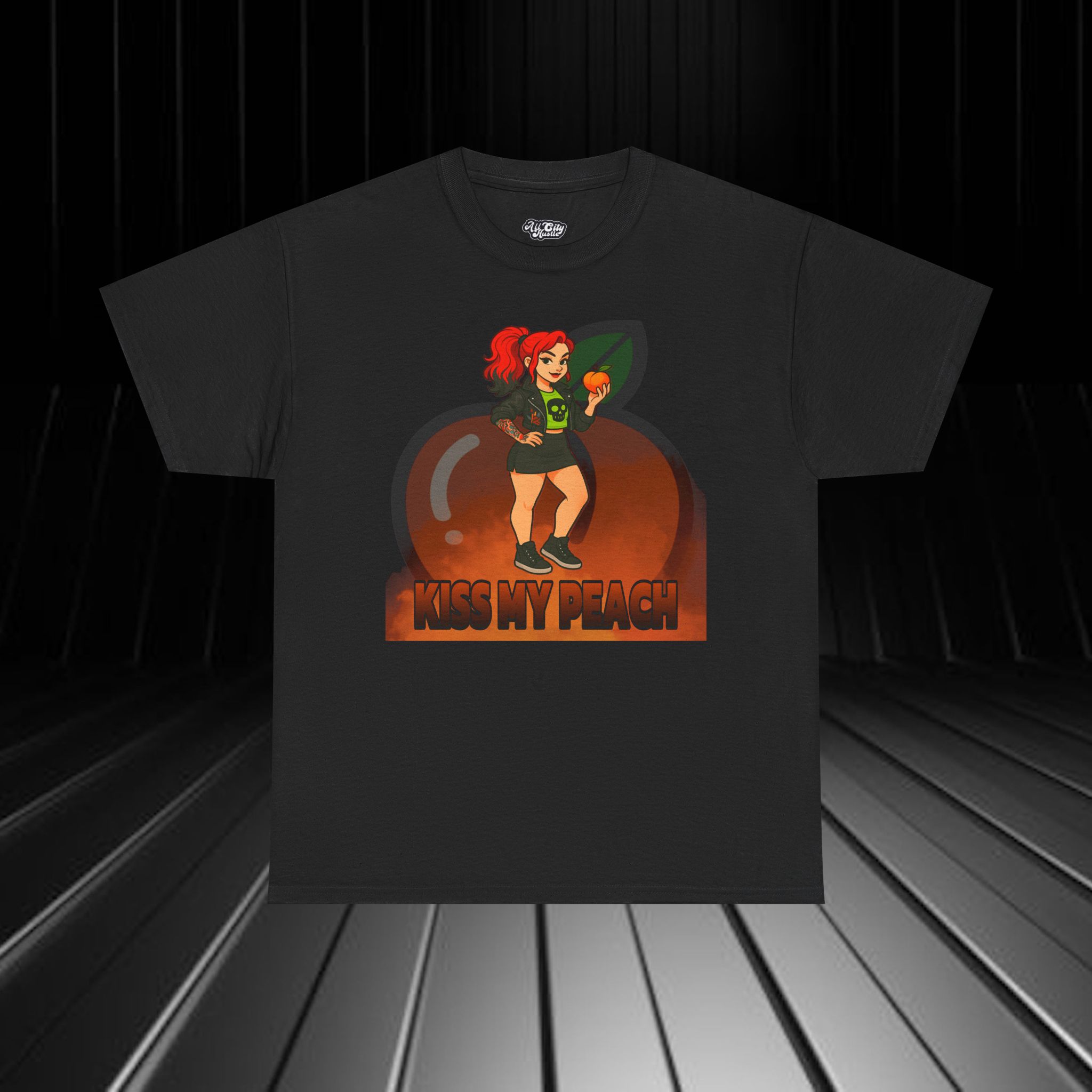 FUNNY3 Inspired by Humor Unisex Heavy Cotton Tee, Graphic Tee for Comic Lovers, Casual Wear, Birthday Gift, Gift for Friends - Image 4