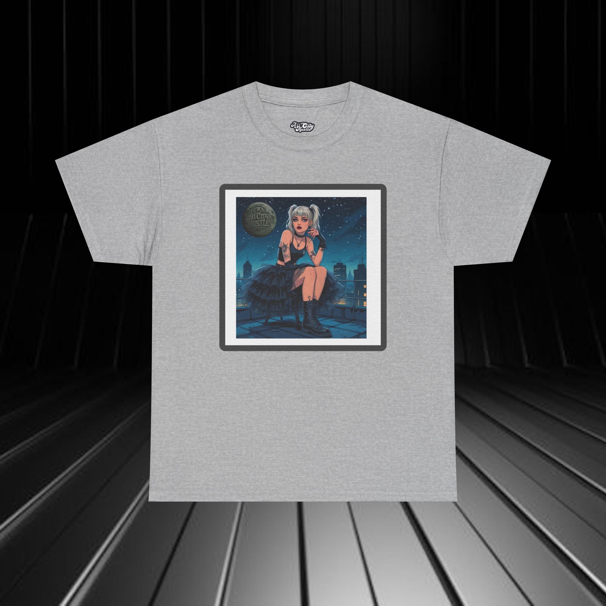 DARK16 Evil Cute Graphic Tee, Unisex Cotton Tee, Trendy T-Shirt, Casual Wear, Gift for Anyone, Dark Apparel - Image 11