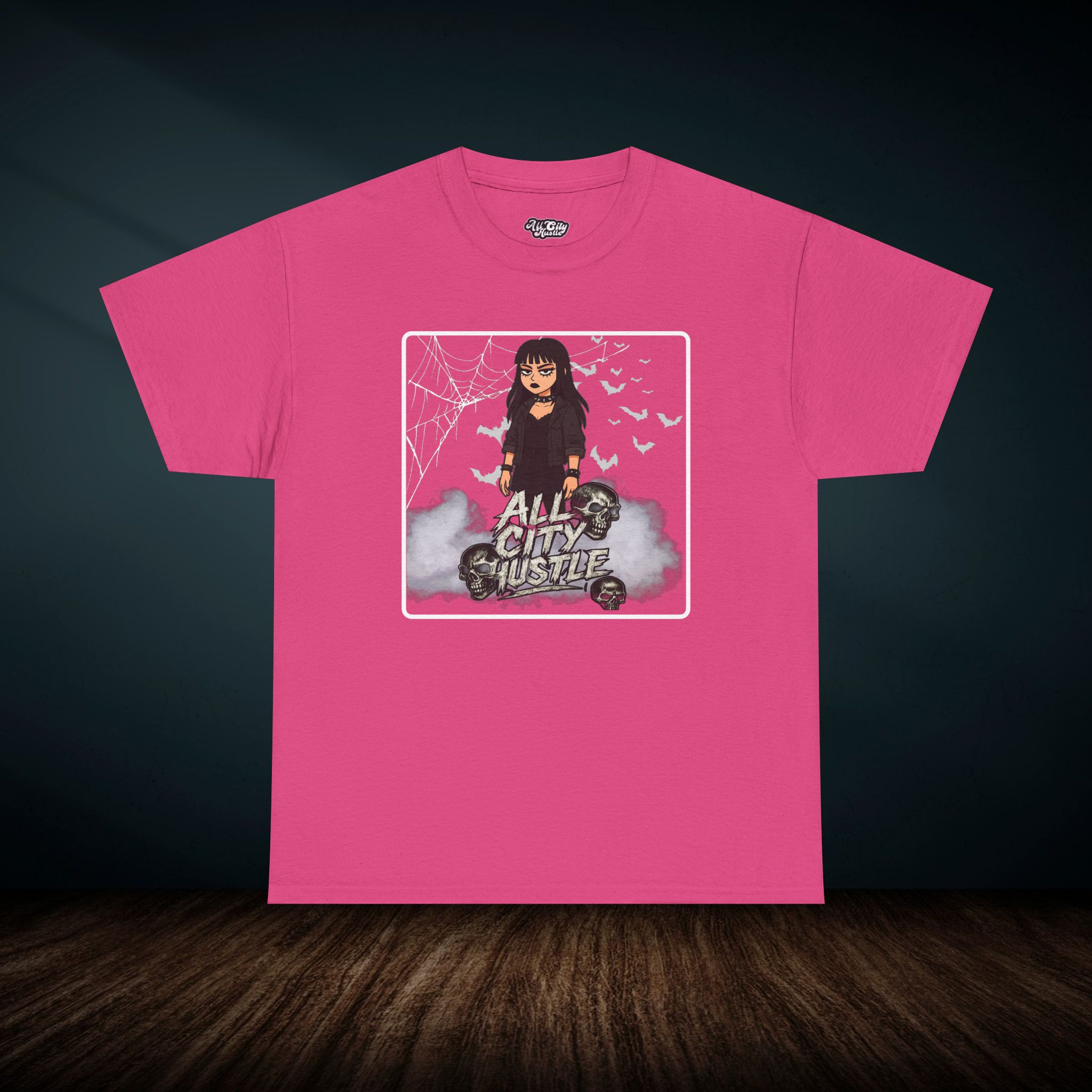 ACH46 Retro Urban Hustle T-Shirt, Unisex Graphic Tee, Casual Streetwear, Gift for Creatives, Everyday Wear, All City Hustle - Image 9