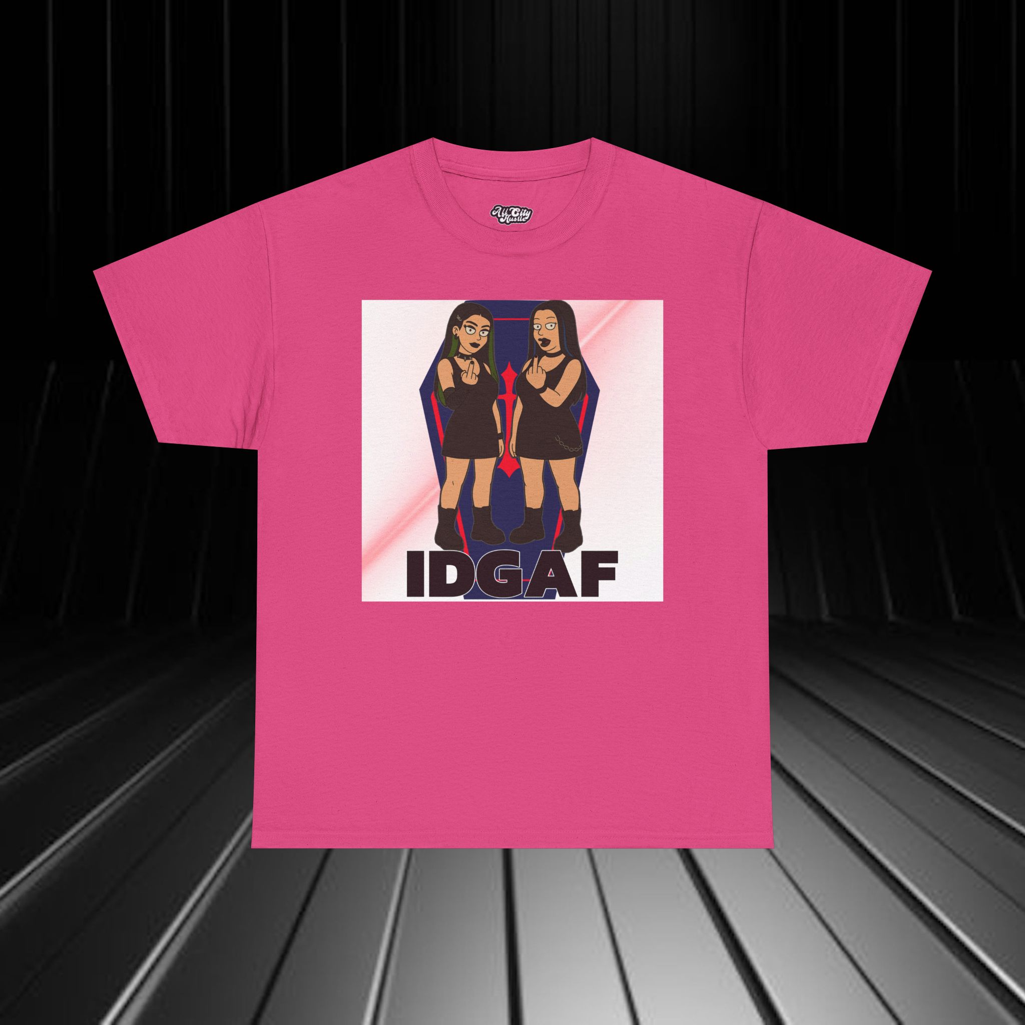 DARK13 Evil Cute Graphic Tee, Unisex Cotton Tee, Trendy T-Shirt, Casual Wear, Gift for Her, Dark Apparel - Image 8