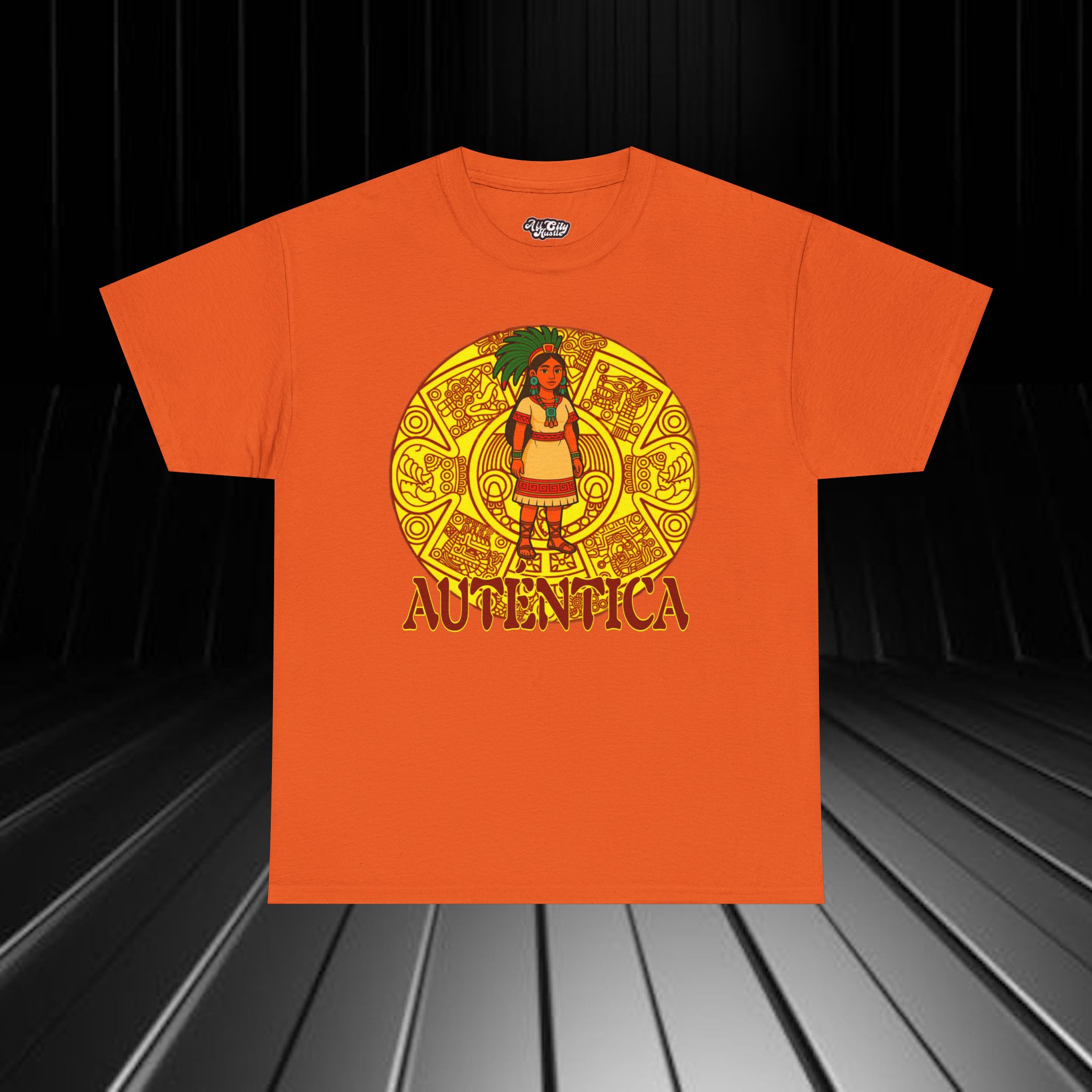 NATIVE9 Tribal Inspired Tee - Unisex Heavy Cotton Graphic T-Shirt, Casual Wear, Festival Apparel, Unique Gift, Outdoor Enthusiast, Native Culture - Image 7