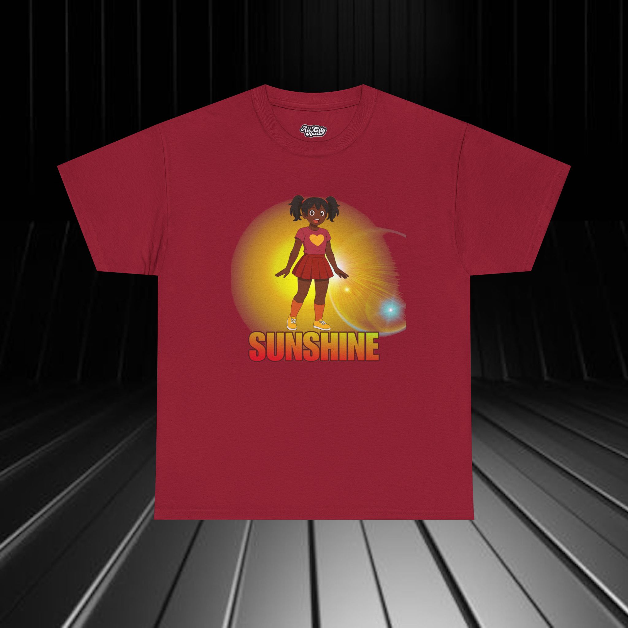 TEEN24 Unisex Heavy Cotton Tee - Teen Vibes, Everyday Wear, Perfect for Gift Giving, Youthful Vibes, Casual Wear - Image 2