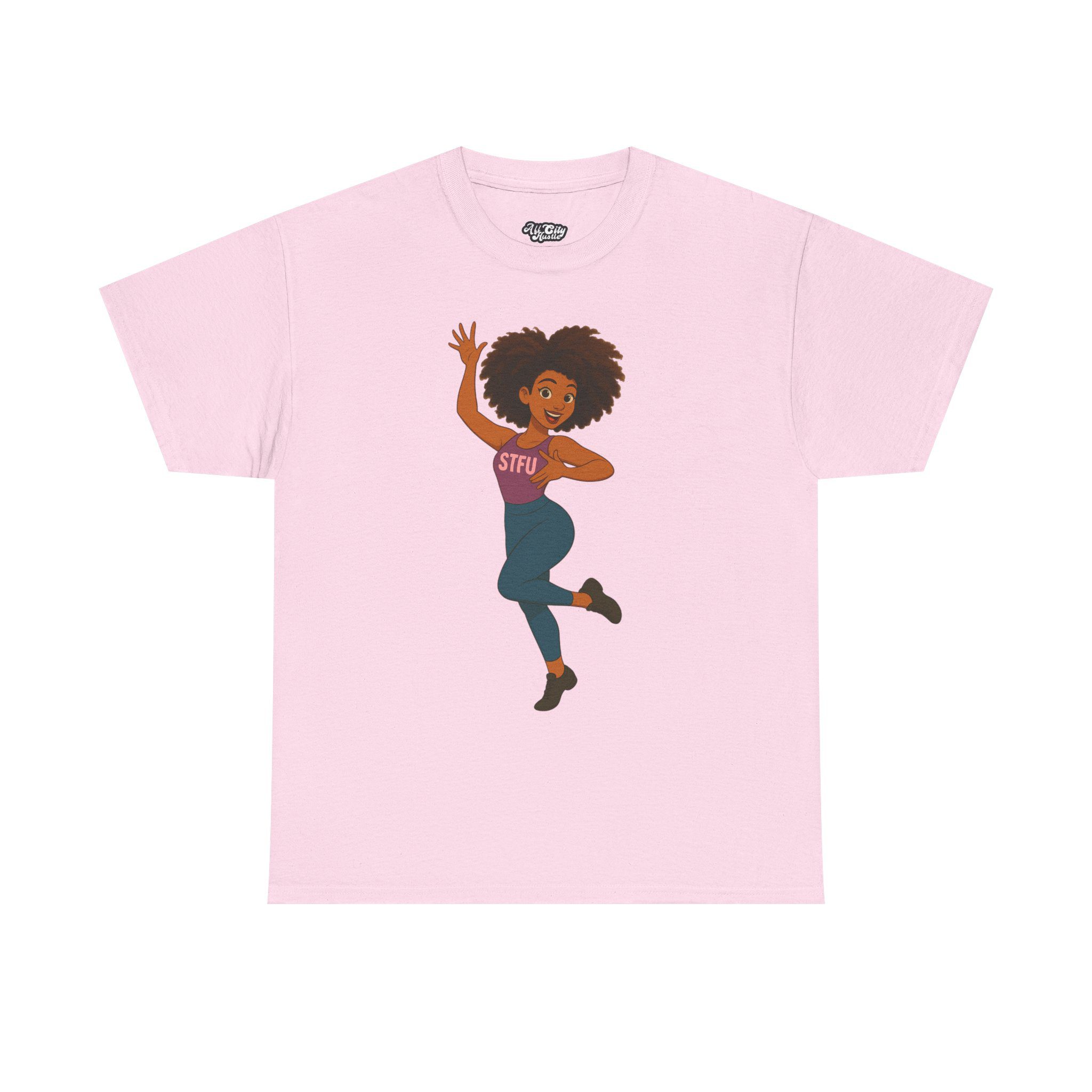 STFU3 Playful Dance Tee - Fun Graphic Cotton T-Shirt for Everyday Wear, Gift for Dancers, Weekend Wear, Casual Outing, Birthday Gift - Image 7