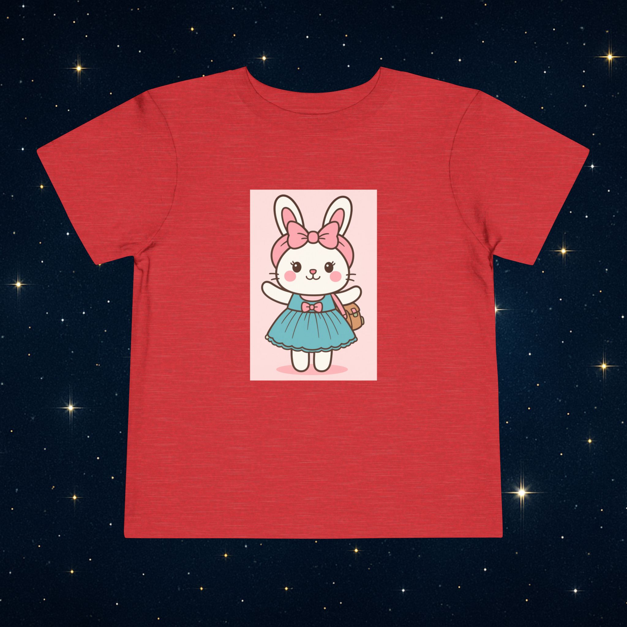 ASHBURG TODDLER46 Cute Toddler Short Sleeve Tee with KIDS Design, Kids T-Shirt, Play Shirt, Cartoon Tee,Gift for All Occasions, Funtime Apparel - Image 2