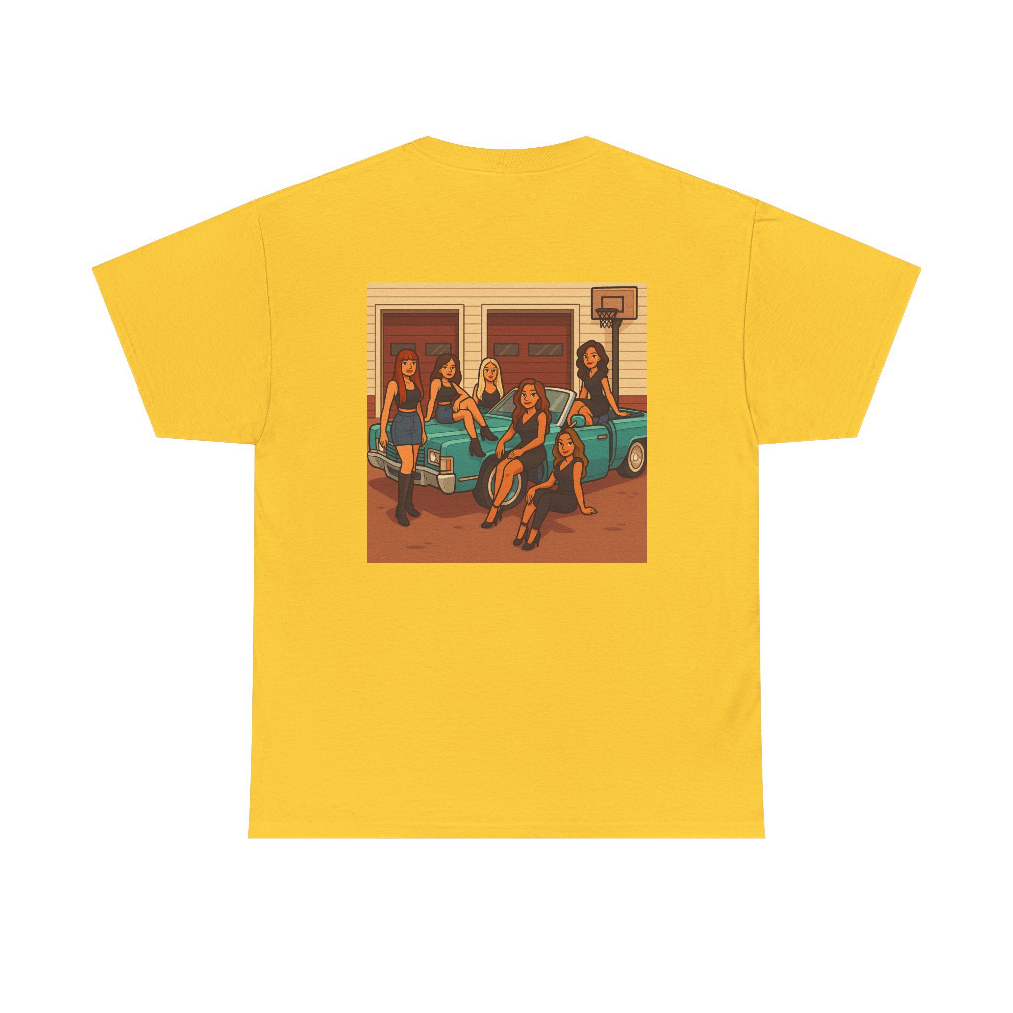 ACHLOWRIDER11 - 2 Sided Graphic Tee | Unisex Heavy Cotton Tee for Lowrider Lovers, Gifts, Retro Old School Vibes, Summer Wear, Casual Car Show Fashion - Image 17