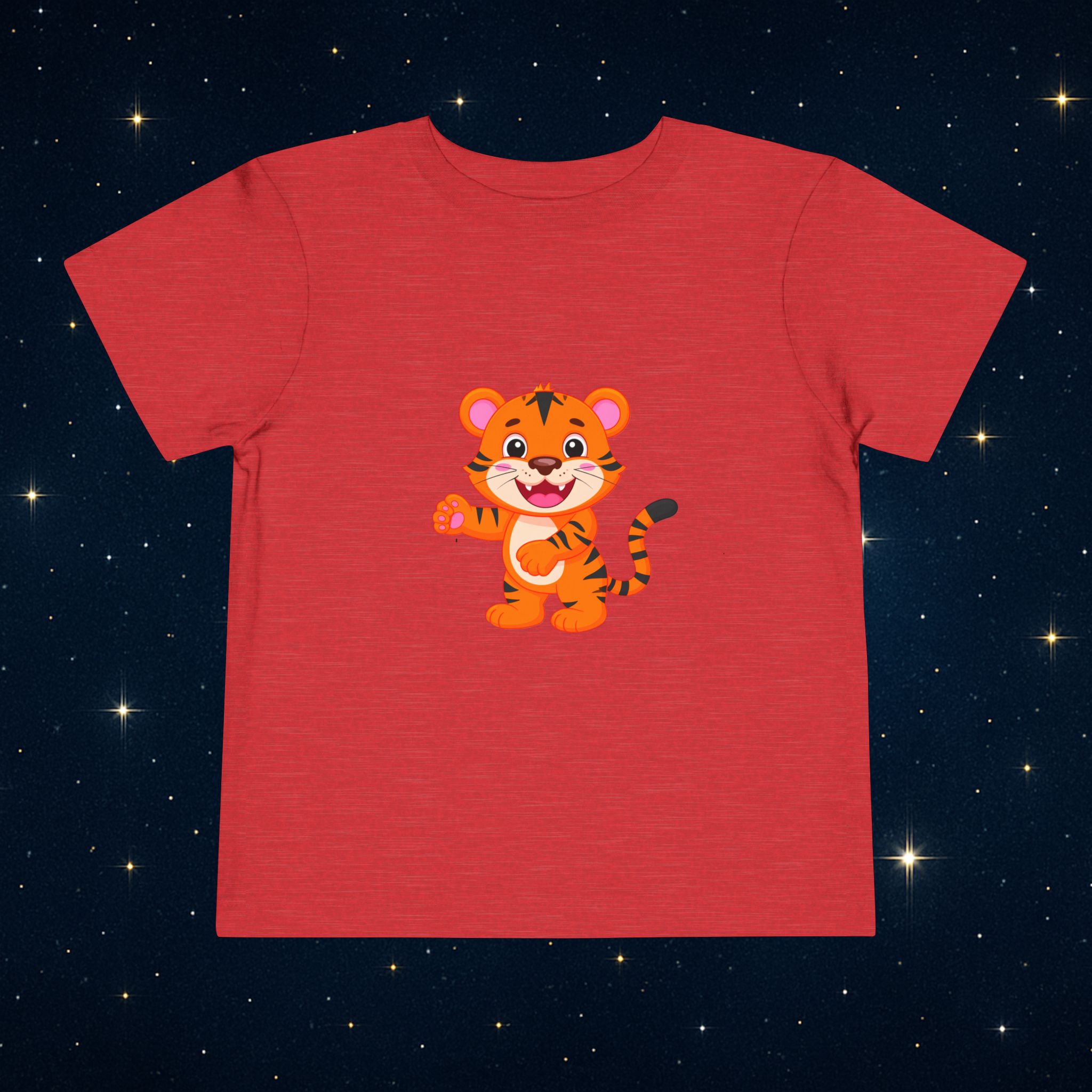 ASHBURG TODDLER138 Cute Toddler Short Sleeve Tee with KIDS Design, Kids T-Shirt, Play Shirt, Cartoon Tee,Gift for All Occasions, Funtime Apparel - Image 2