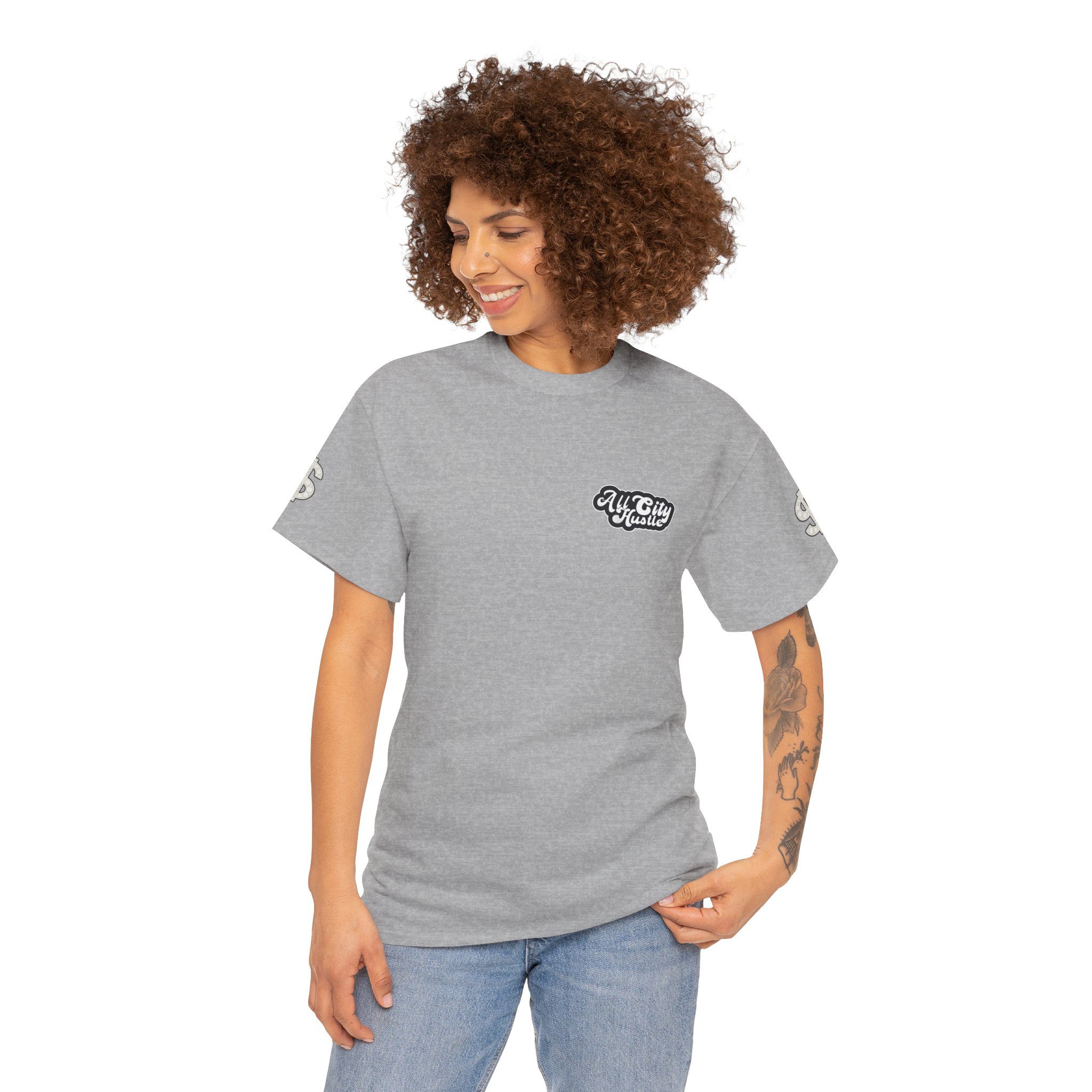 SH2 SPORTS HUSTLE 2 Sided Unisex Cotton Tee - Perfect for Sports Players, Sports Fans, Physical Fitness, Sports Events, Streetwear Fashion, Gifts, Everyday Comfort & More - Image 11