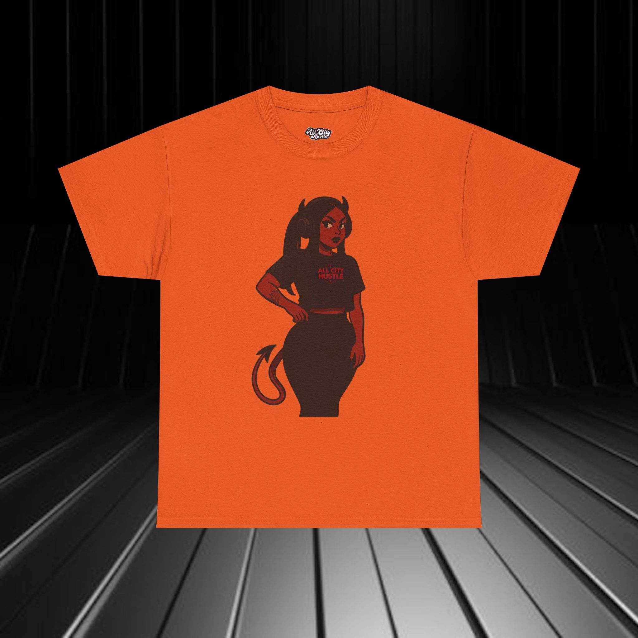 DARK26 Evil Cute Graphic Tee, Unisex Cotton Tee, Trendy T-Shirt, Casual Wear, Gift for Anyone, Dark Apparel - Image 6