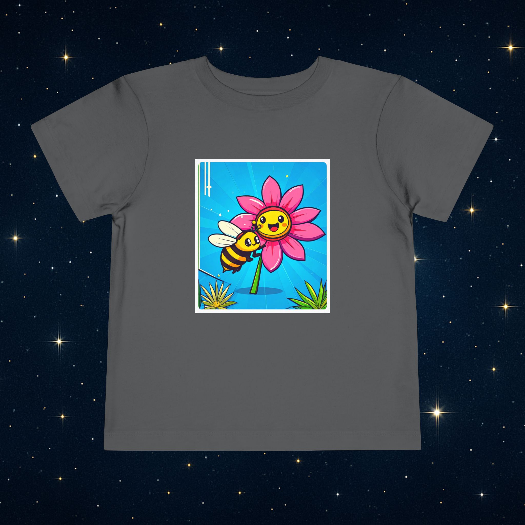 ASHBURG TODDLER114 Cute Toddler Short Sleeve Tee with KIDS Design, Kids T-Shirt, Play Shirt, Cartoon Tee,Gift for All Occasions, Funtime Apparel - Image 7