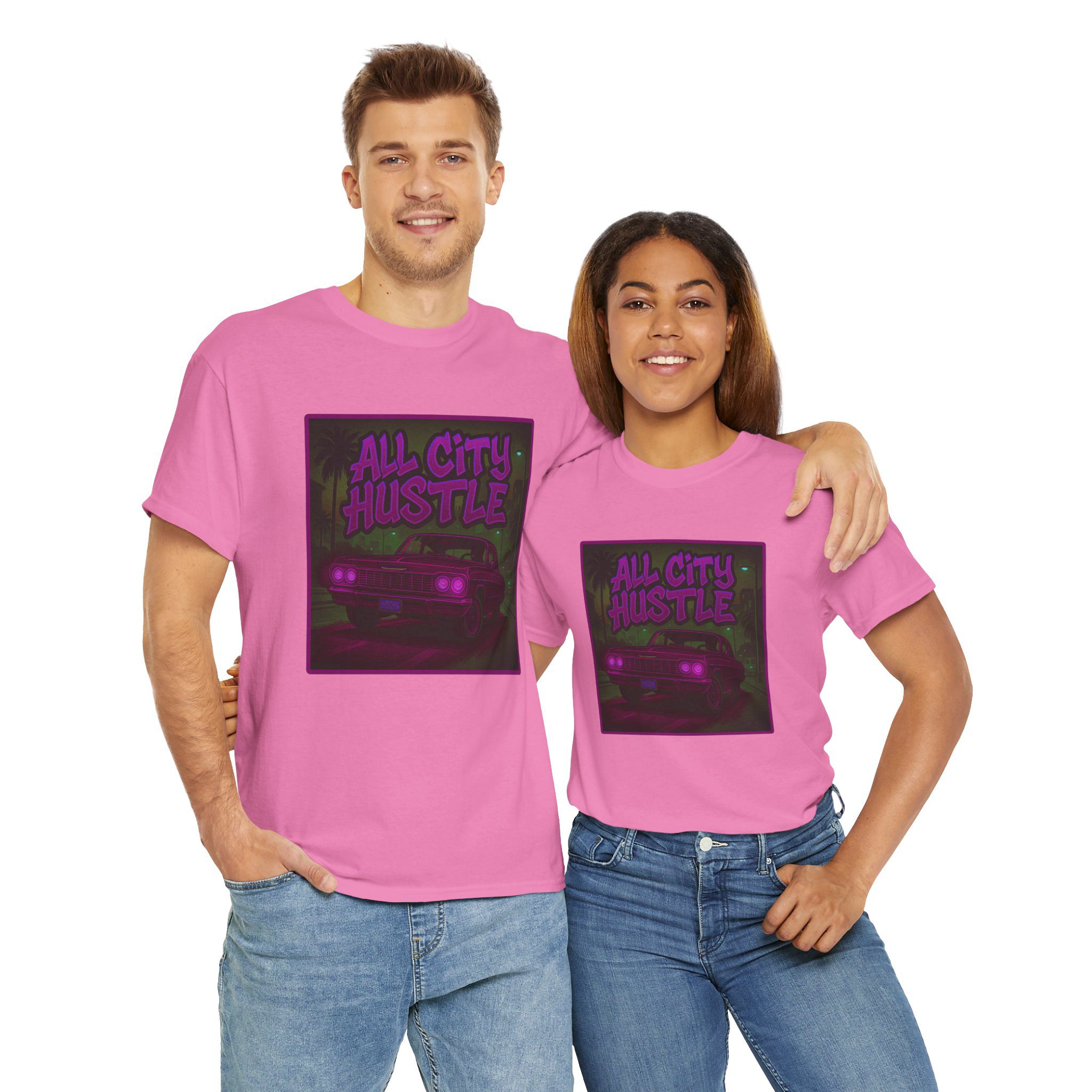 ACHLOWRIDER10 - 2 Sided Graphic Tee | Unisex Heavy Cotton Tee for Lowrider Lovers, Gifts, Retro Old School Vibes, Summer Wear, Casual Car Show Fashion - Image 6