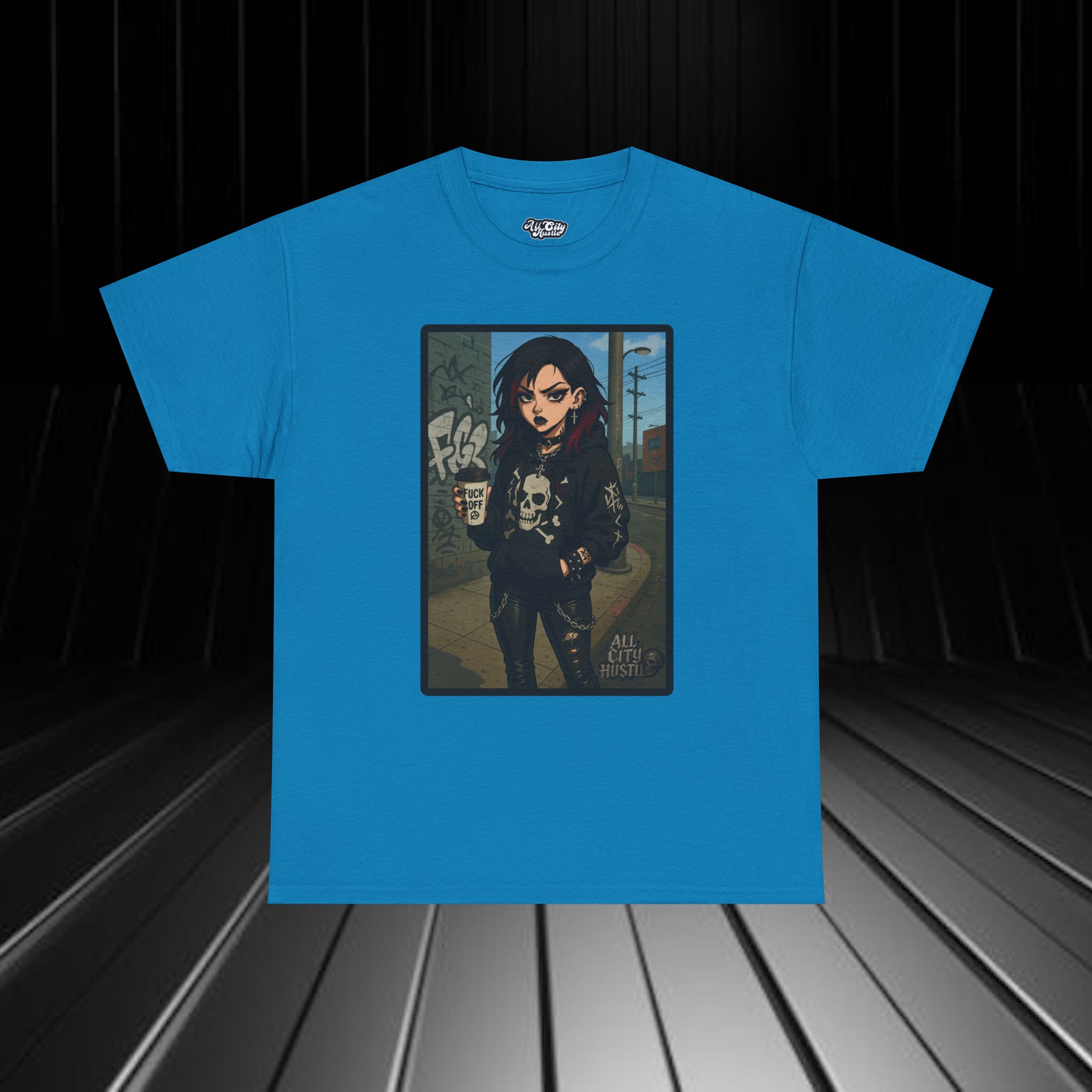 DARK14 Evil Cute Graphic Tee, Unisex Cotton Tee, Trendy T-Shirt, Casual Wear, Gift for Her, Dark Apparel - Image 12