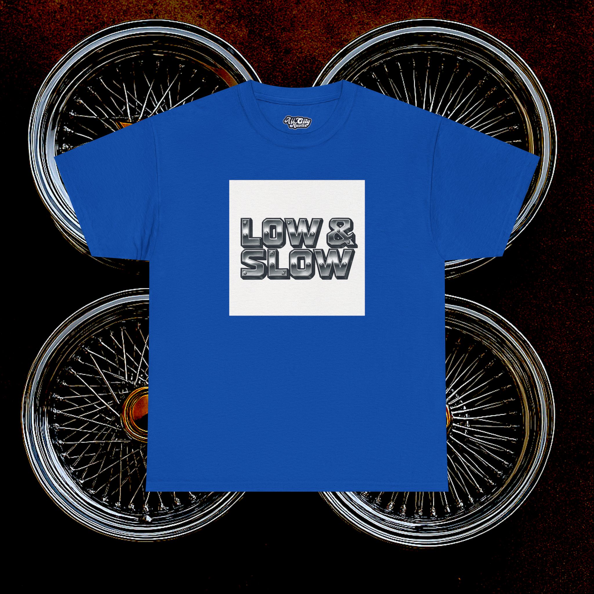 ACHLOWRIDER12 - 2 Sided Graphic Tee | Unisex Heavy Cotton Tee for Lowrider Lovers, Gifts, Retro Old School Vibes, Summer Wear, Casual Car Show Fashion - Image 37