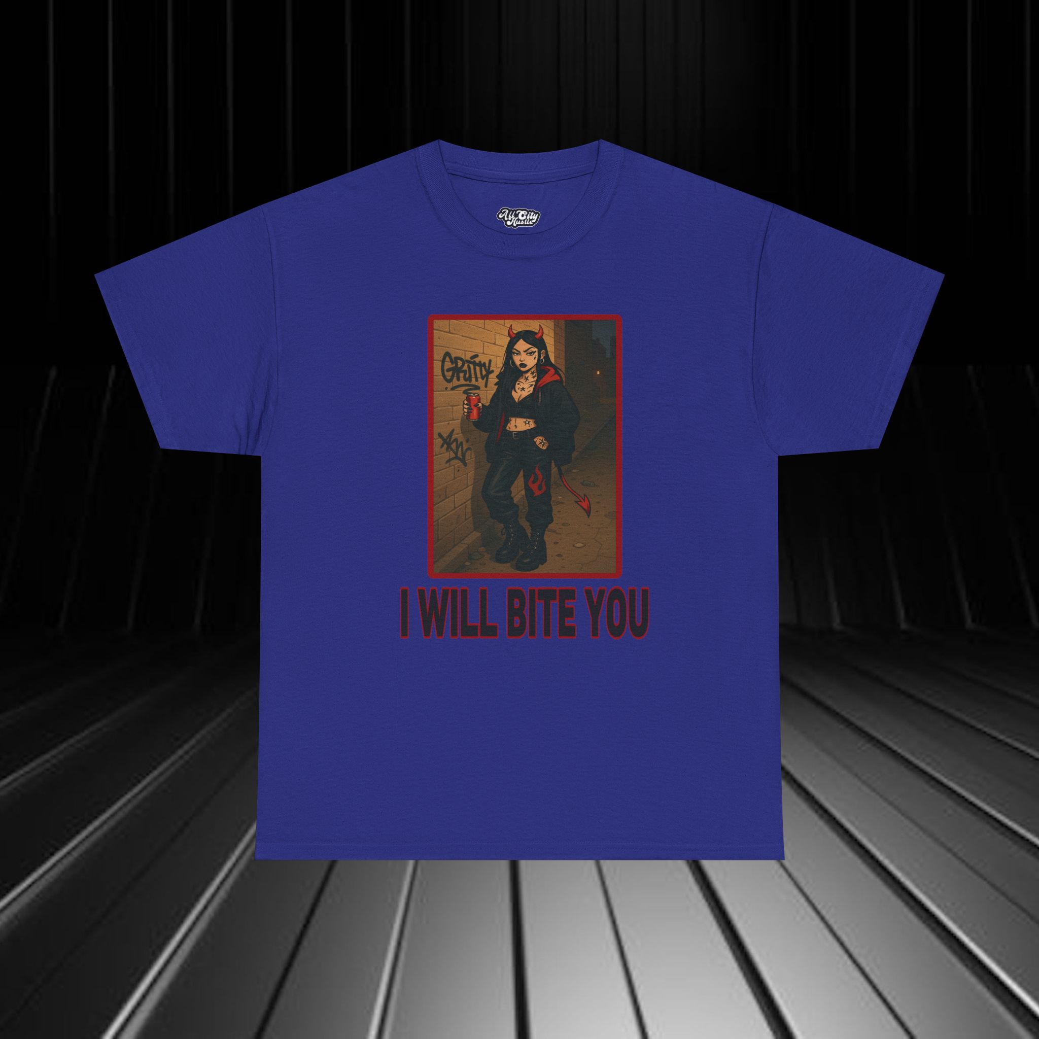 DARK23 Evil Cute Graphic Tee, Unisex Cotton Tee, Trendy T-Shirt, Casual Wear, Gift for Anyone, Dark Apparel - Image 14