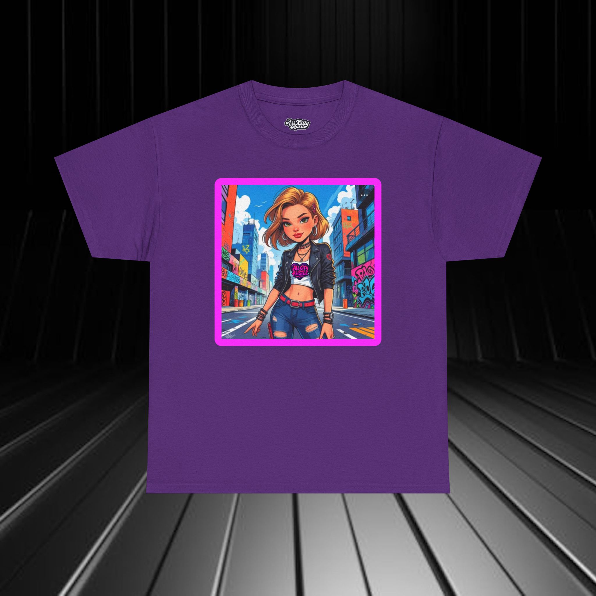 TEEN32 Unisex Heavy Cotton Tee - Teen Vibes, Everyday Wear, Perfect for Gift Giving, Youthful Vibes, Casual Wear - Image 2