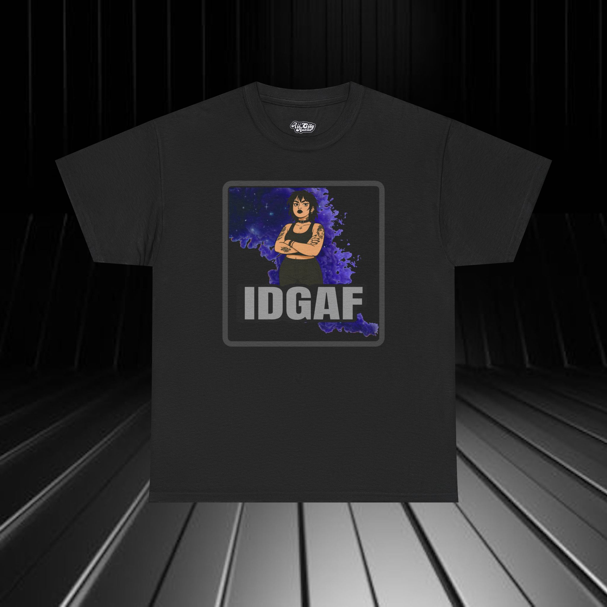 DARK24 Evil Cute Graphic Tee, Unisex Cotton Tee, Trendy T-Shirt, Casual Wear, Gift for Anyone, Dark Apparel - Image 4