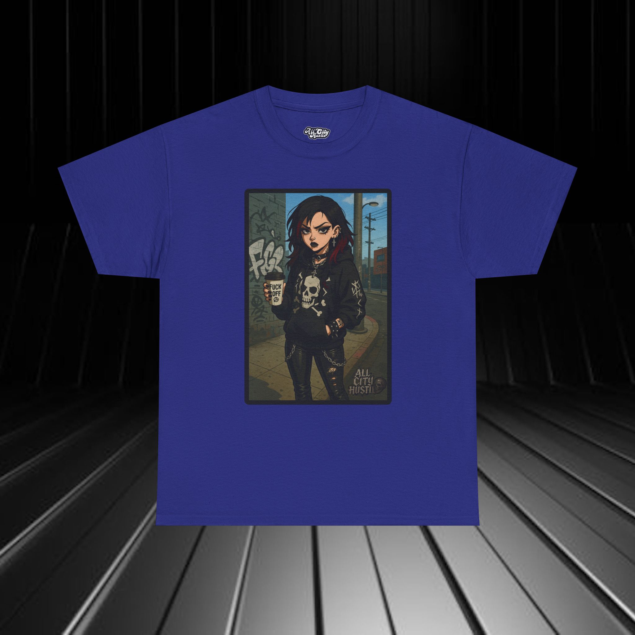 DARK14 Evil Cute Graphic Tee, Unisex Cotton Tee, Trendy T-Shirt, Casual Wear, Gift for Her, Dark Apparel - Image 14