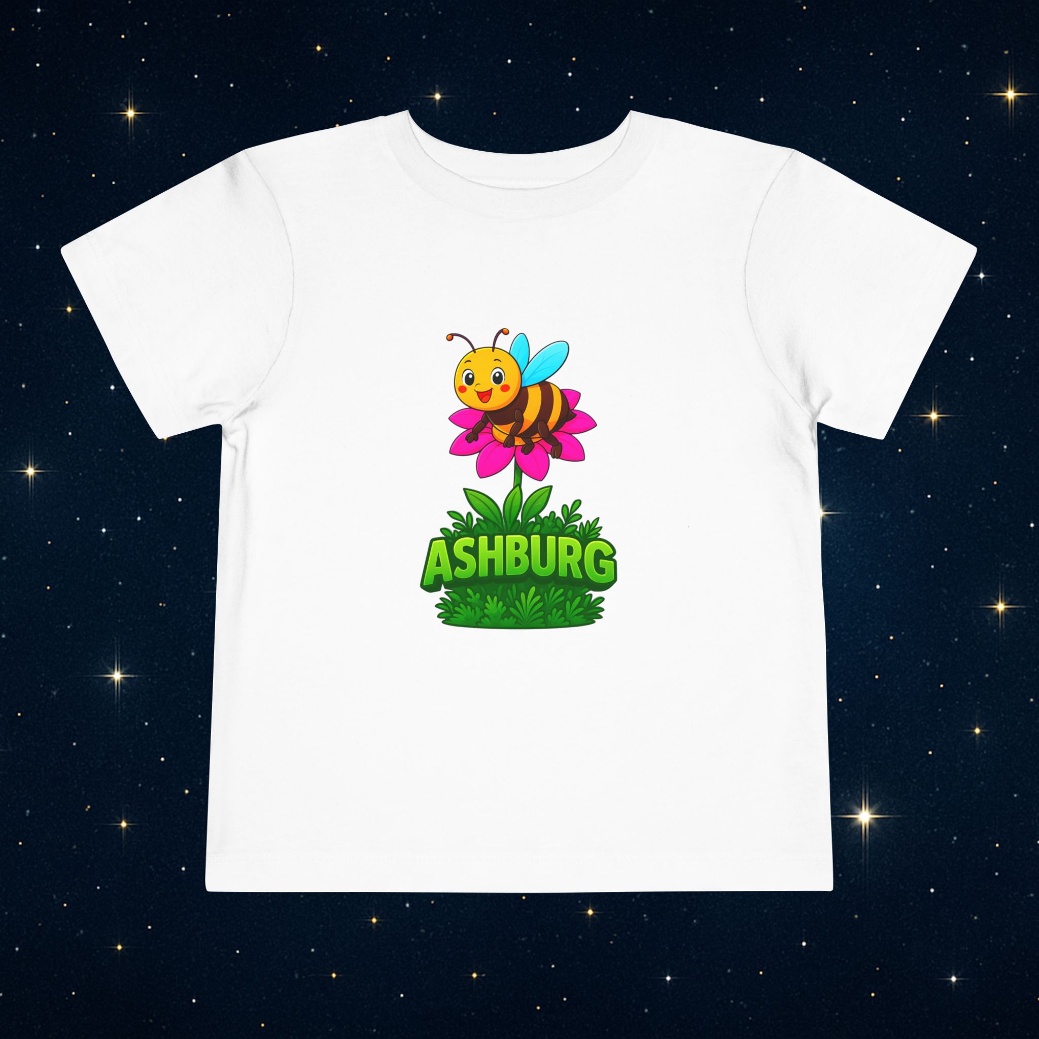 ASHBURG TODDLER137 Cute Toddler Short Sleeve Tee with KIDS Design, Kids T-Shirt, Play Shirt, Cartoon Tee,Gift for All Occasions, Funtime Apparel - Image 6