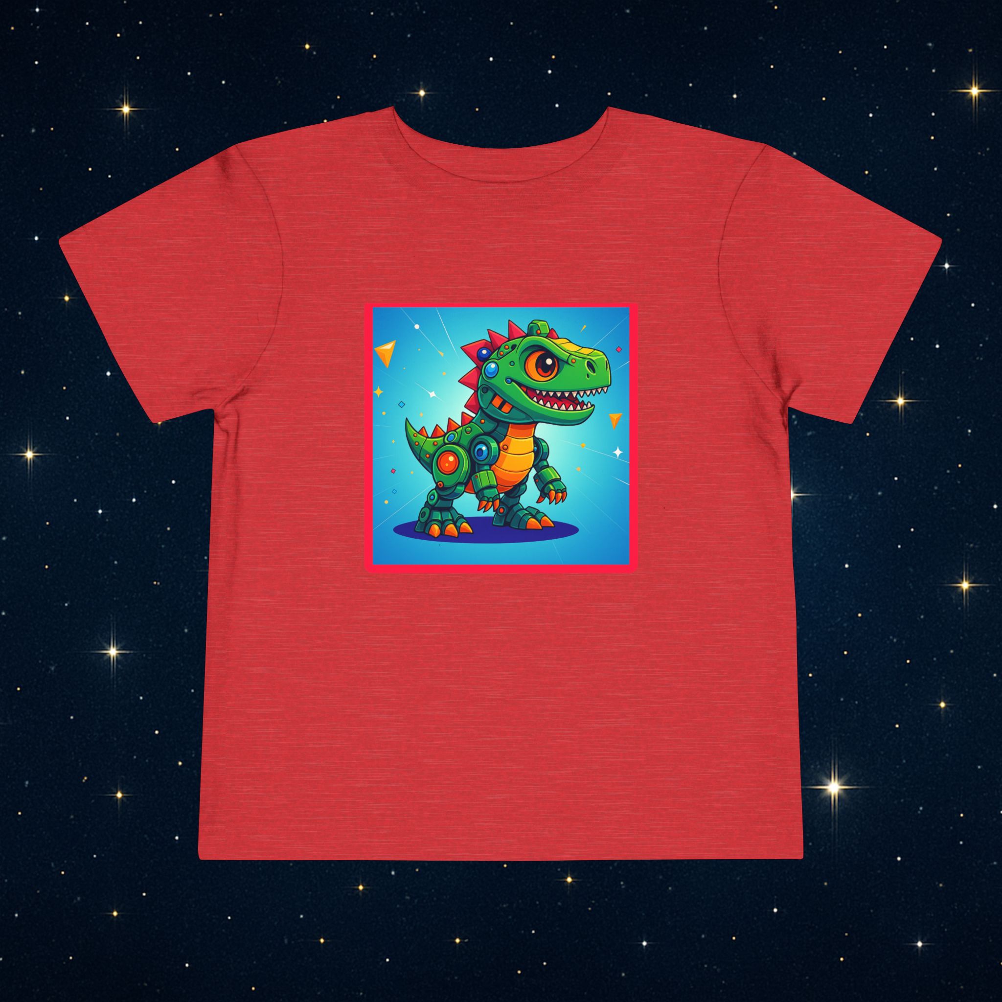 ASHBURG TODDLER139 Cute Toddler Short Sleeve Tee with KIDS Design, Kids T-Shirt, Play Shirt, Cartoon Tee,Gift for All Occasions, Funtime Apparel - Image 2