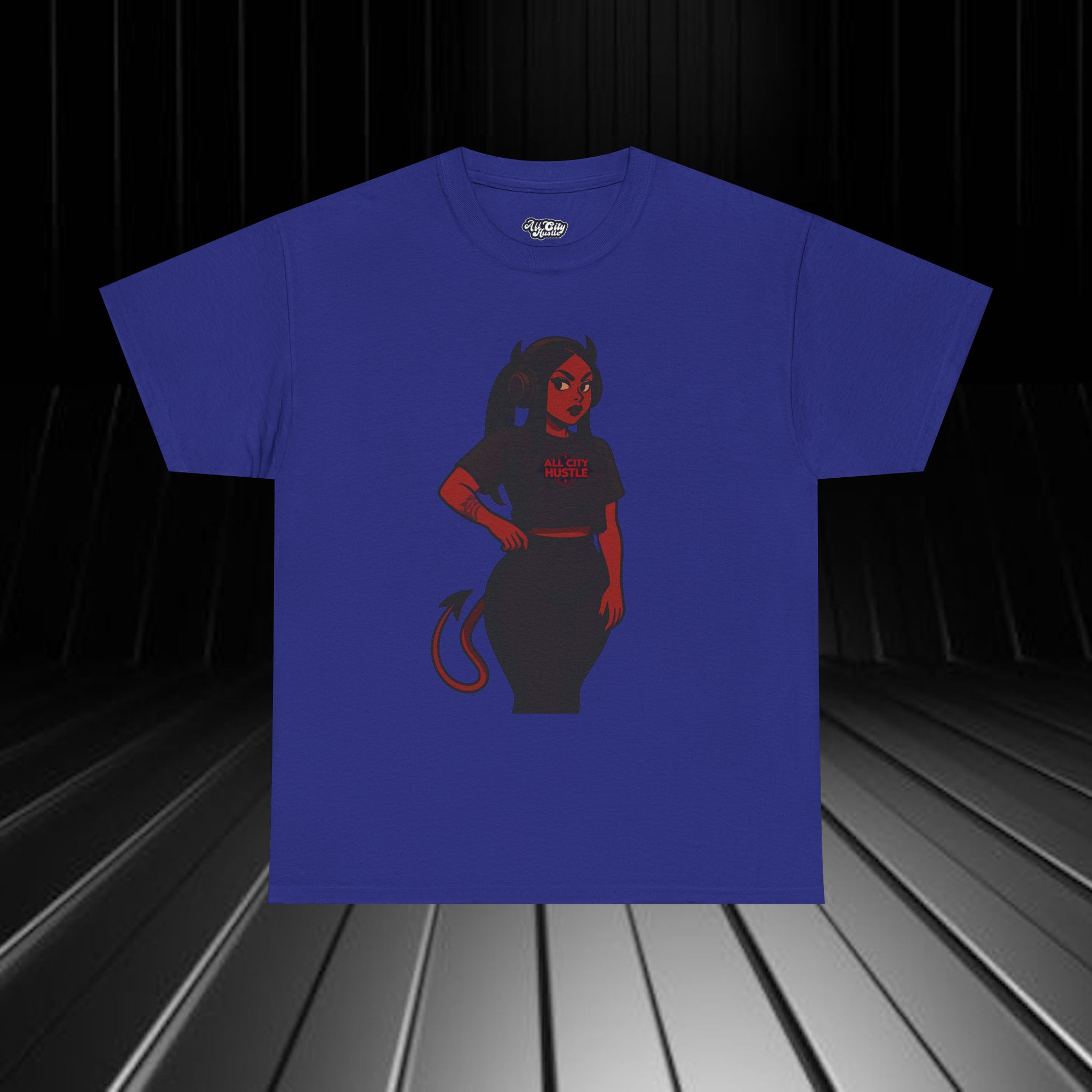 DARK26 Evil Cute Graphic Tee, Unisex Cotton Tee, Trendy T-Shirt, Casual Wear, Gift for Anyone, Dark Apparel - Image 14