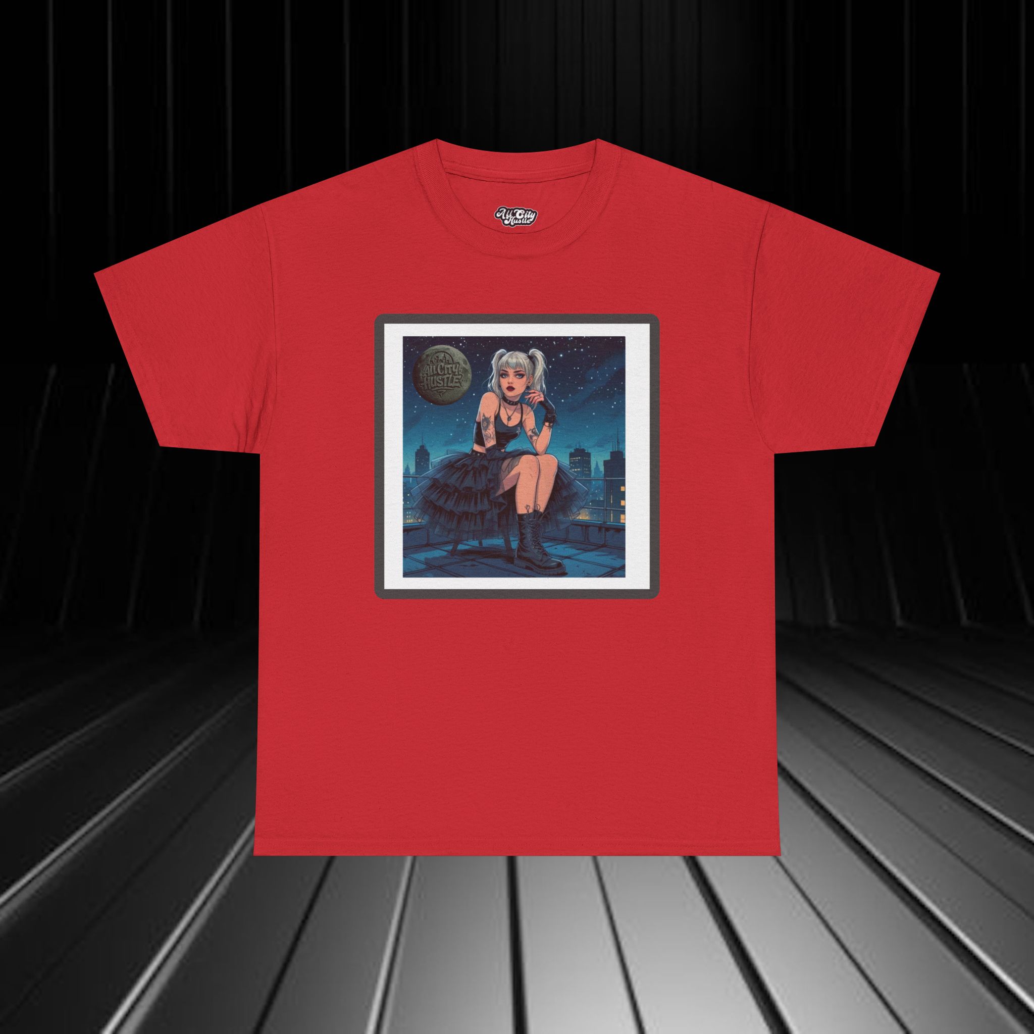 DARK16 Evil Cute Graphic Tee, Unisex Cotton Tee, Trendy T-Shirt, Casual Wear, Gift for Anyone, Dark Apparel - Image 9