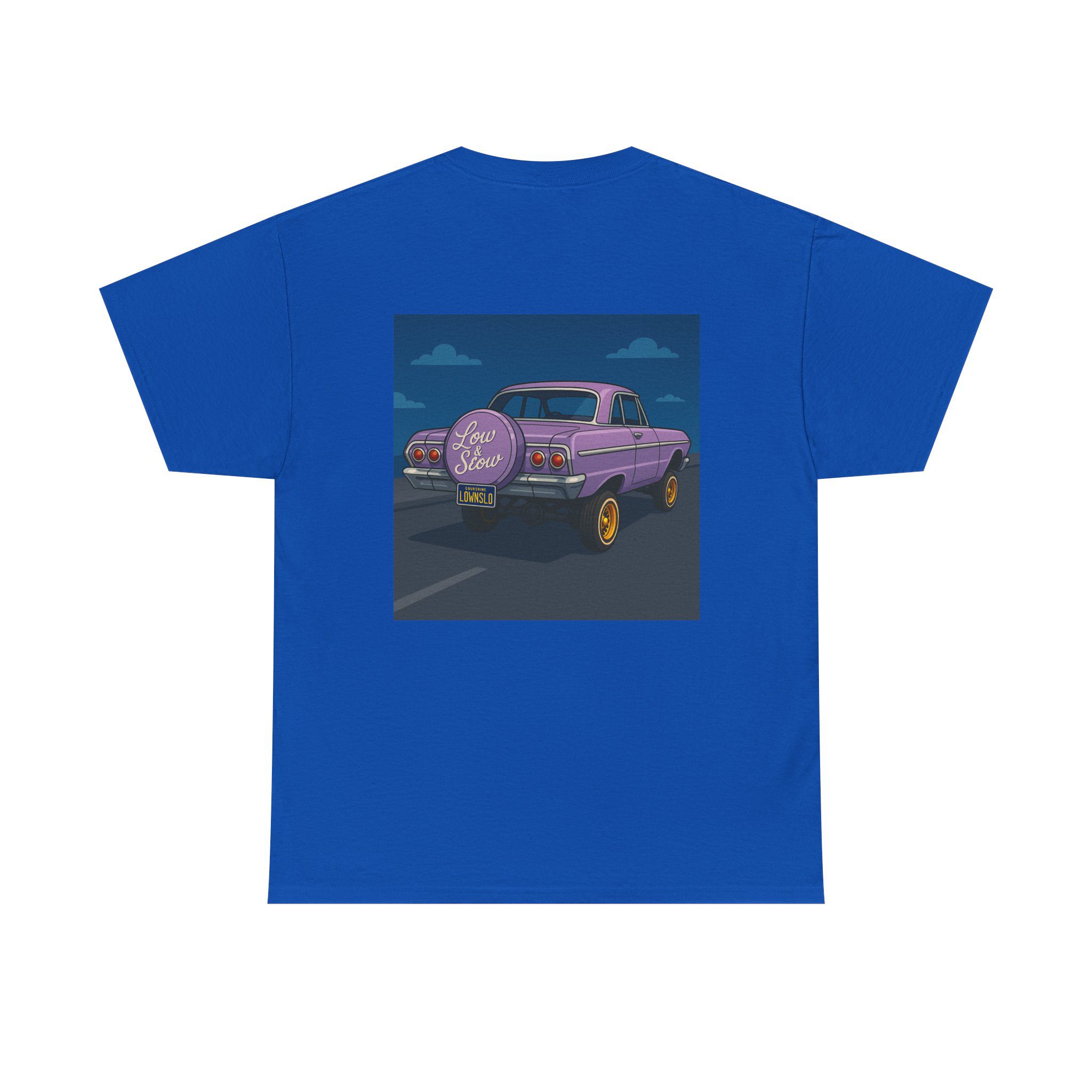 ACHLOWRIDER1 - 2 Sided Graphic Tee | Unisex Heavy Cotton Tee for Lowrider Lovers, Gifts, Retro Old School Vibes, Summer Wear, Casual Car Show Fashion - Image 26