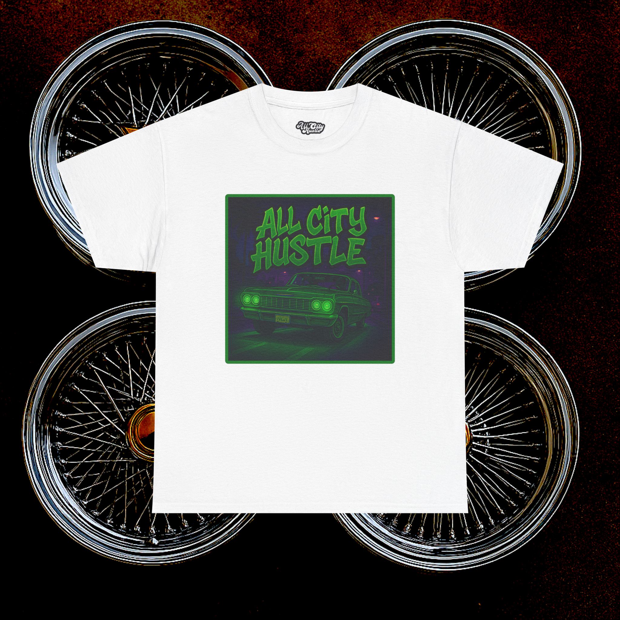 ACHLOWRIDER34 - 2 Sided Graphic Tee | Unisex Heavy Cotton Tee for Lowrider Lovers, Gifts, Retro Old School Vibes, Summer Wear, Casual Car Show Fashion - Image 16