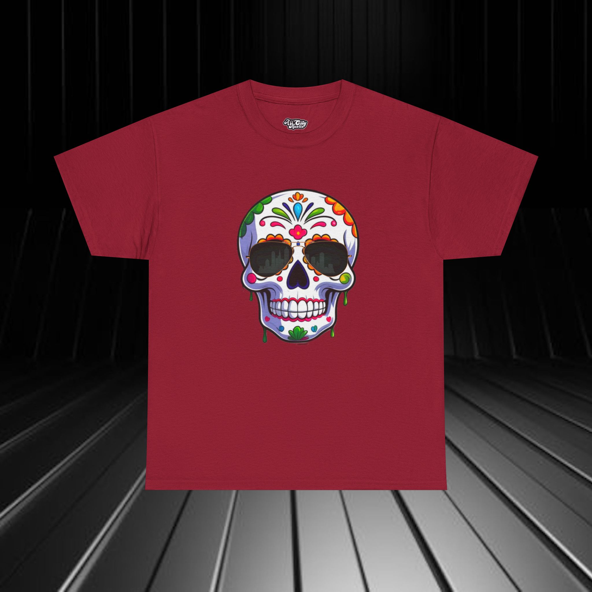 DARK25 Evil Cute Graphic Tee, Unisex Cotton Tee, Trendy T-Shirt, Casual Wear, Gift for Anyone, Dark Apparel - Image 2