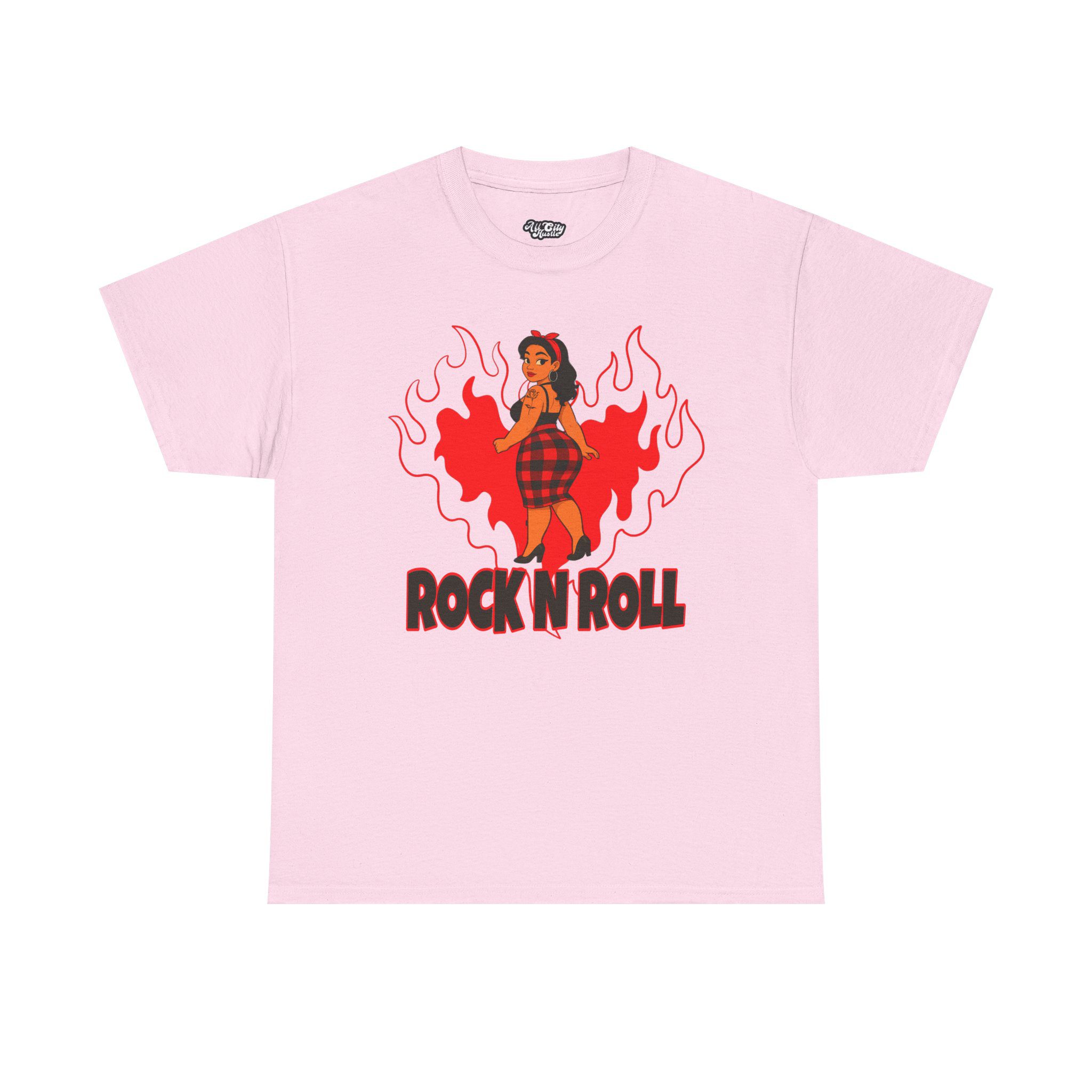 ROCKNR1 ROCKER Inspired Unisex Heavy Cotton Tee, Graphic Tee for Comic Lovers, Casual Wear, Birthday Gift, Gift for Friends - Image 7