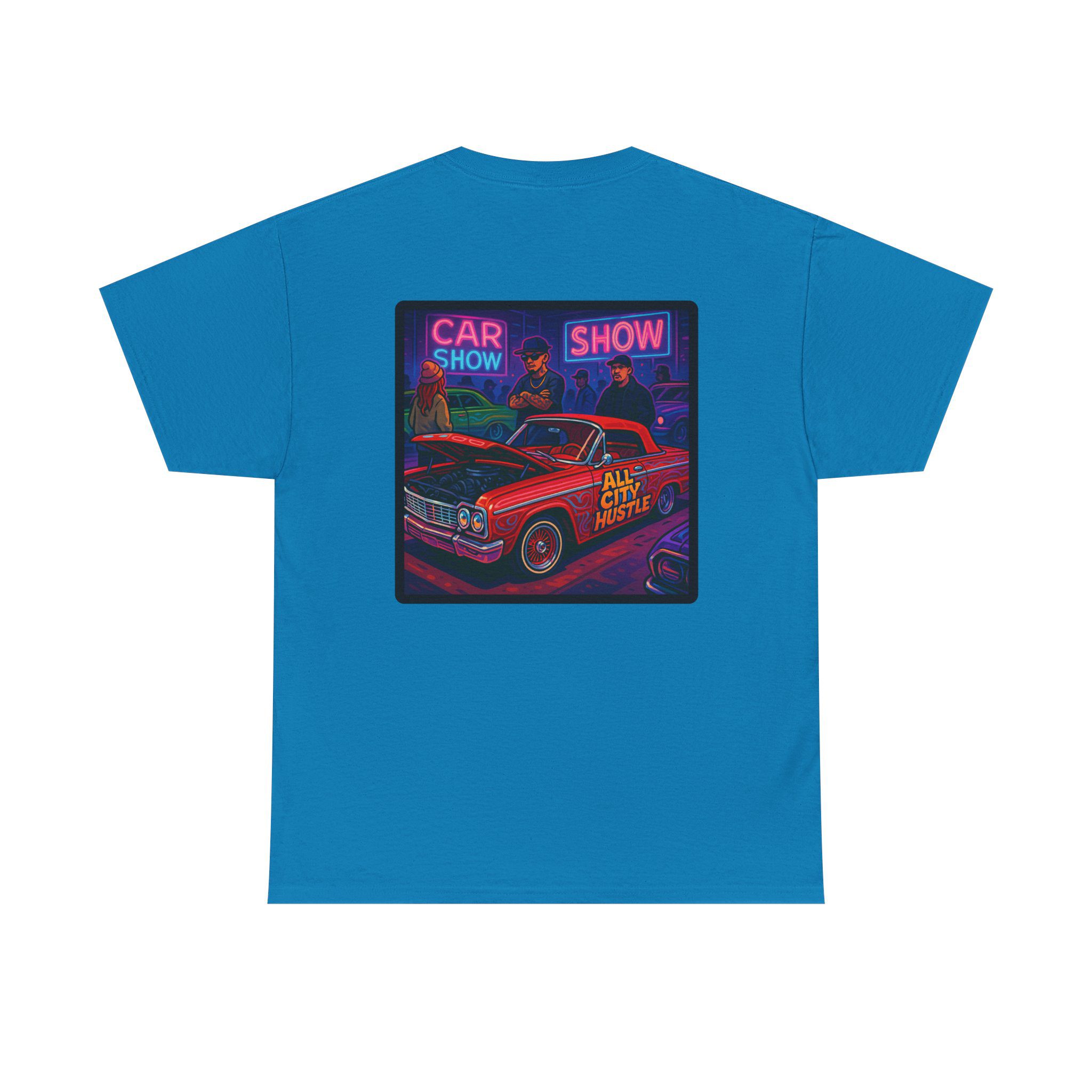 ACHLOWRIDER37 - 2 Sided Graphic Tee | Unisex Heavy Cotton Tee for Lowrider Lovers, Gifts, Retro Old School Vibes, Summer Wear, Casual Car Show Fashion - Image 29
