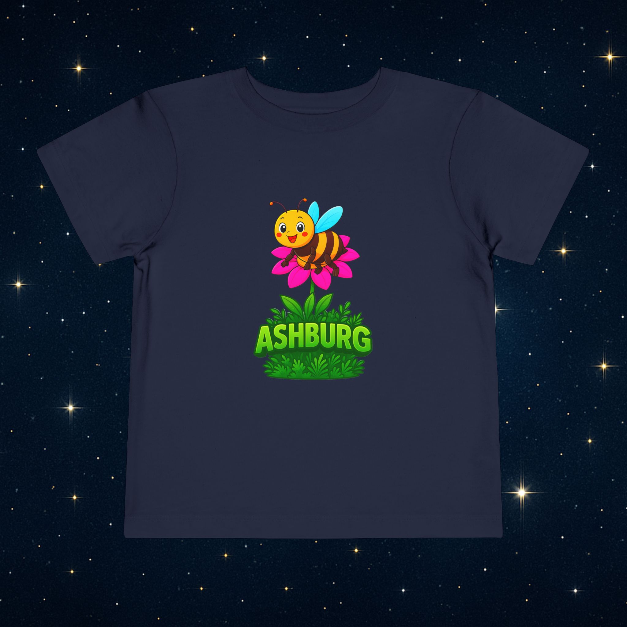 ASHBURG TODDLER137 Cute Toddler Short Sleeve Tee with KIDS Design, Kids T-Shirt, Play Shirt, Cartoon Tee,Gift for All Occasions, Funtime Apparel - Image 8