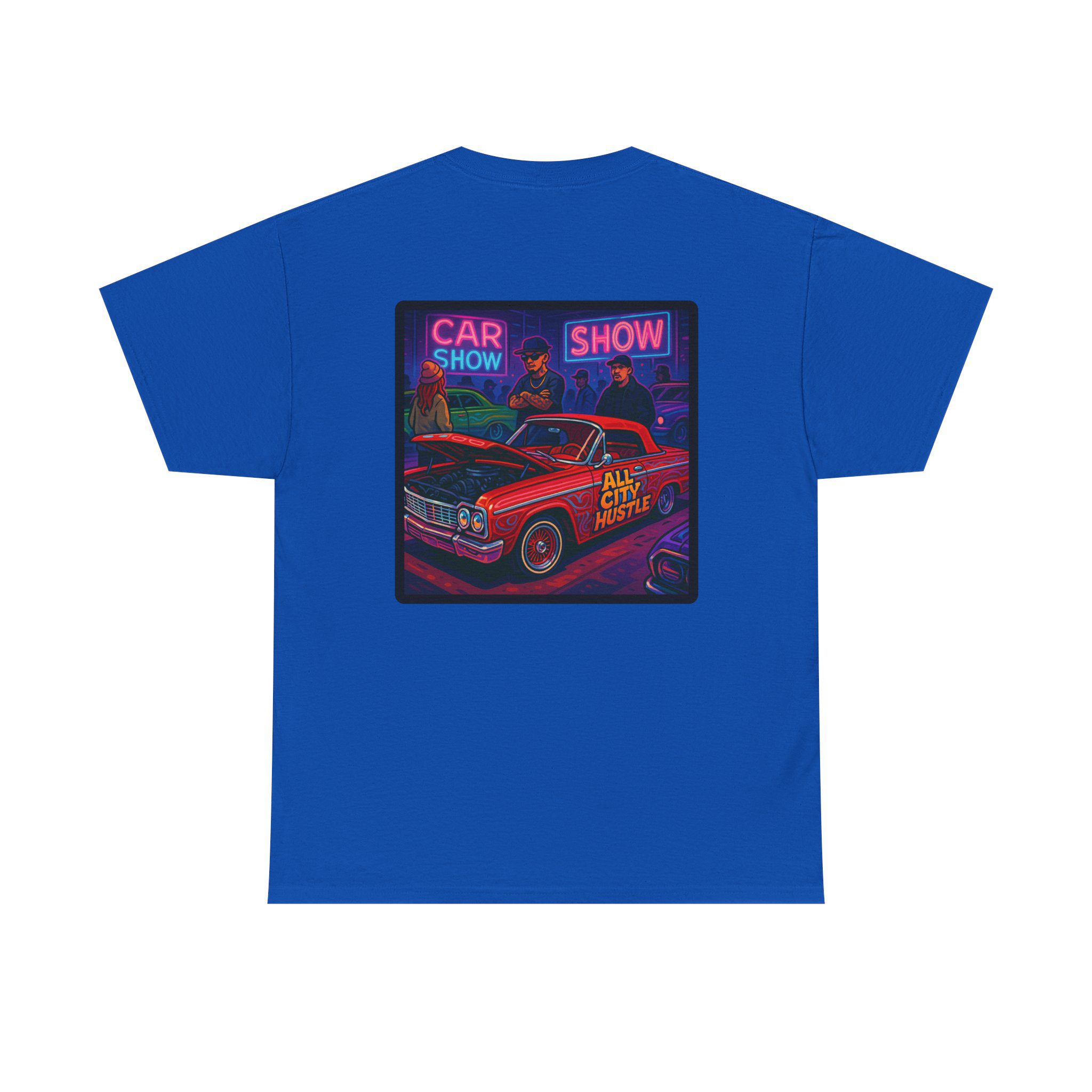 ACHLOWRIDER37 - 2 Sided Graphic Tee | Unisex Heavy Cotton Tee for Lowrider Lovers, Gifts, Retro Old School Vibes, Summer Wear, Casual Car Show Fashion - Image 38