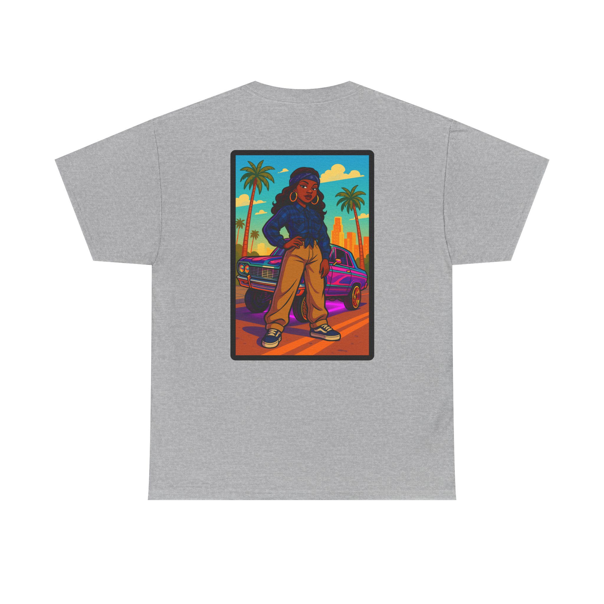 ACHLOWRIDER32 - 2 Sided Graphic Tee | Unisex Heavy Cotton Tee for Lowrider Lovers, Gifts, Retro Old School Vibes, Summer Wear, Casual Car Show Fashion - Image 35