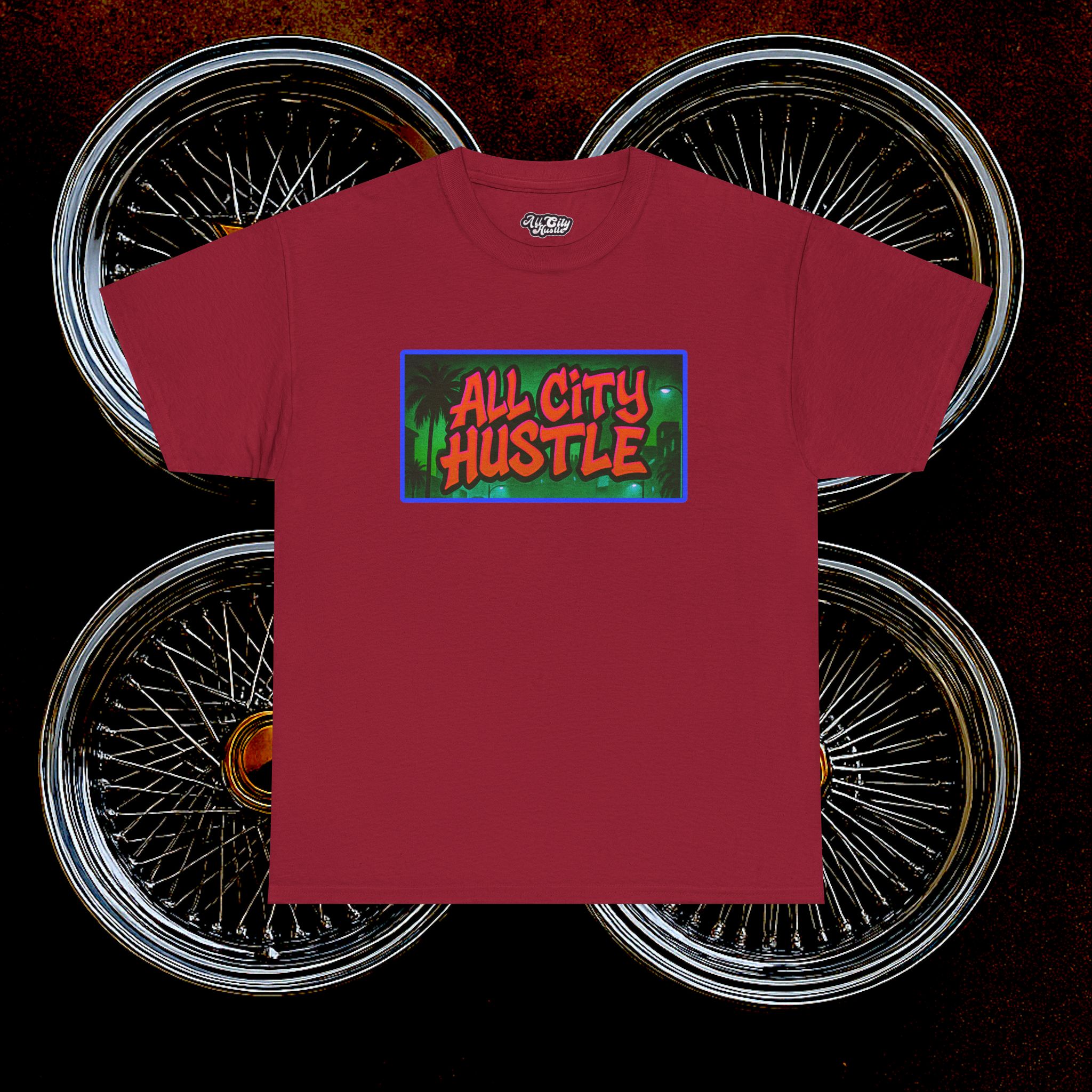 ACHLOWRIDER35 - 2 Sided Graphic Tee | Unisex Heavy Cotton Tee for Lowrider Lovers, Gifts, Retro Old School Vibes, Summer Wear, Casual Car Show Fashion - Image 22