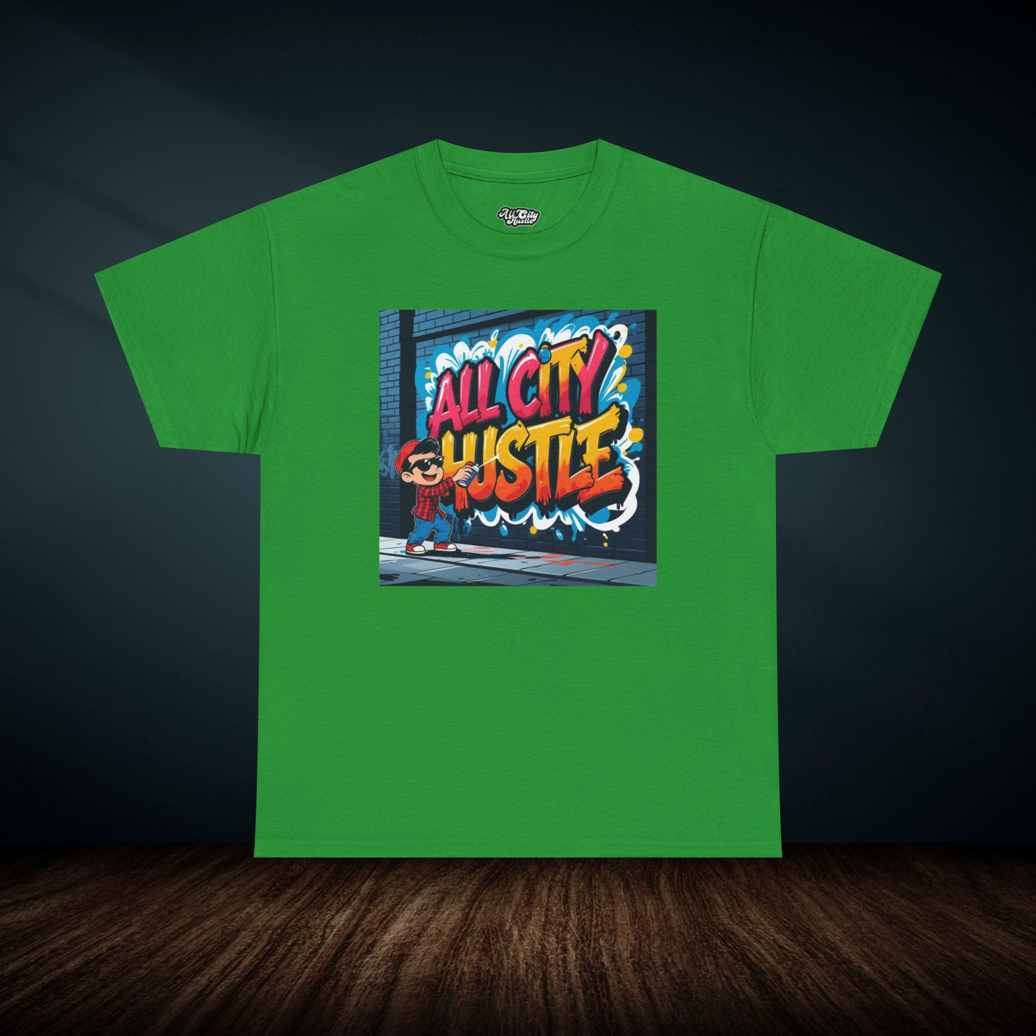 ACH49 Retro Urban Hustle T-Shirt, Unisex Graphic Tee, Casual Streetwear, Gift for Creatives, Everyday Wear, All City Hustle - Image 5