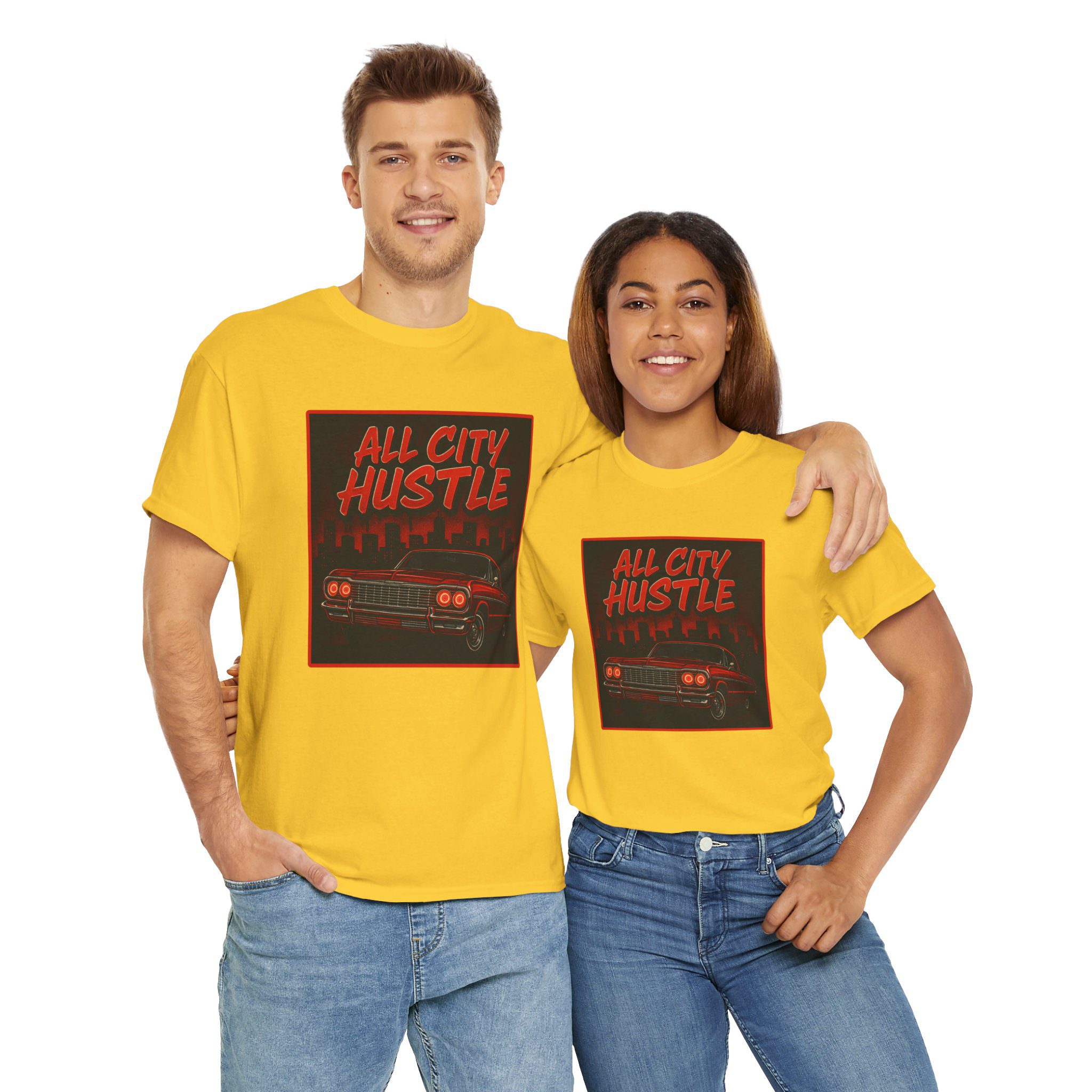 ACHLOWRIDER37 - 2 Sided Graphic Tee | Unisex Heavy Cotton Tee for Lowrider Lovers, Gifts, Retro Old School Vibes, Summer Wear, Casual Car Show Fashion - Image 12