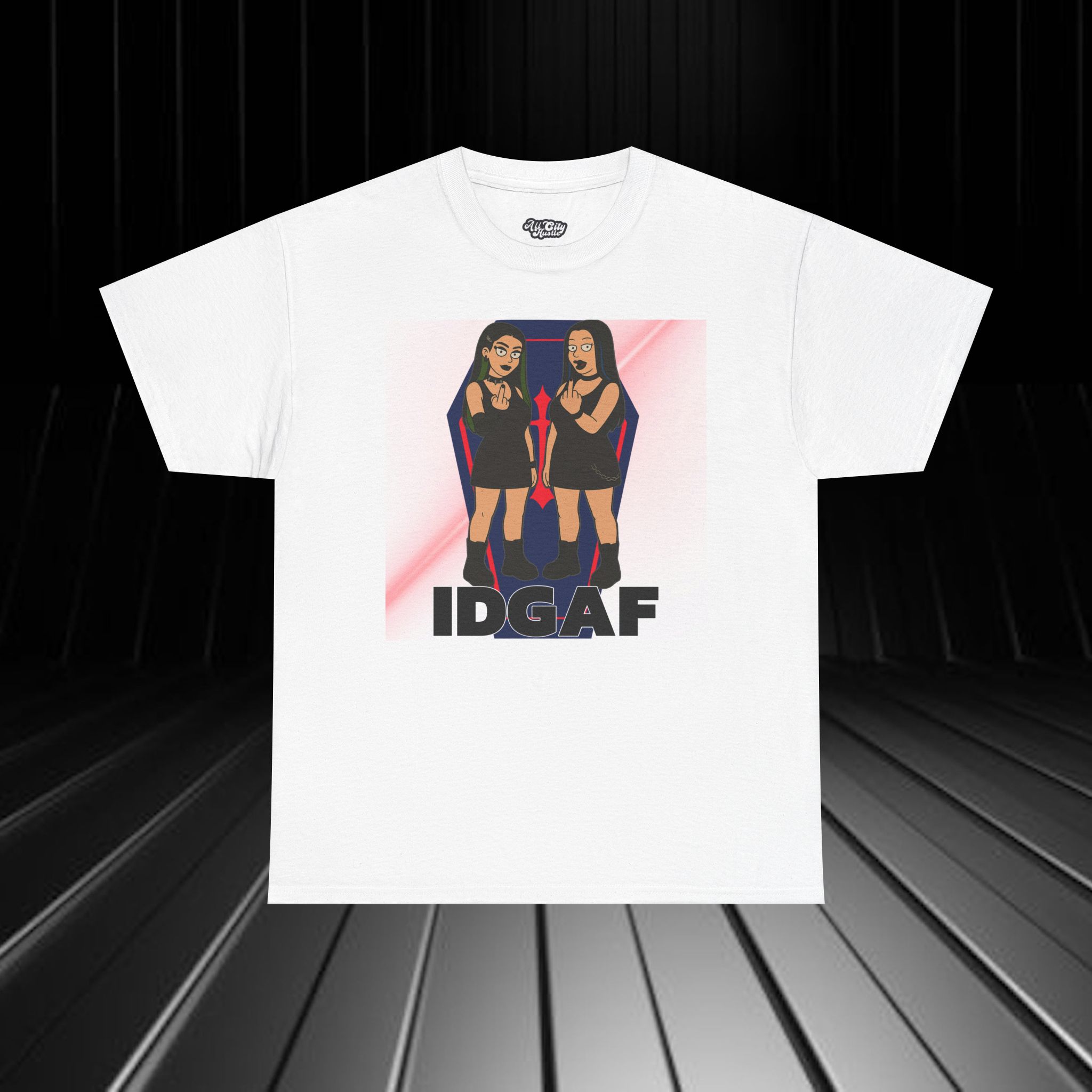 DARK13 Evil Cute Graphic Tee, Unisex Cotton Tee, Trendy T-Shirt, Casual Wear, Gift for Her, Dark Apparel - Image 10