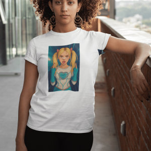 STFU4 Edgy Graphic Tee - Retro Pop Art T-Shirt, Unisex Casual Top, Trendy Streetwear, Gift for Her, Statement Apparel