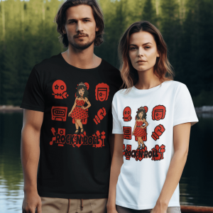 ROCKNR2  Superhero Inspired Unisex Heavy Cotton Tee, Graphic Tee for Comic Lovers, Casual Wear, Birthday Gift, Gift for Friends