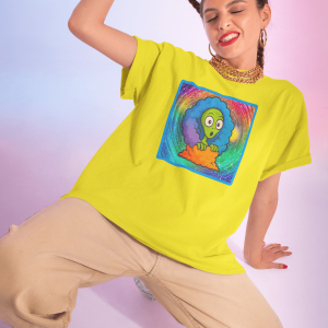 ALIEN4 Alien Humor Tee, Fun Graphic Tee, Unisex Cotton T-Shirt, Joke Shirt, Unique Gift, Quirky Fashion