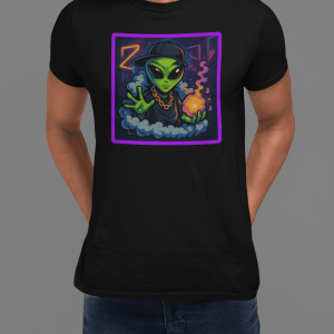 ALIEN7 Alien Humor Tee, Fun Graphic Tee, Unisex Cotton T-Shirt, Joke Shirt, Unique Gift, Quirky Fashion