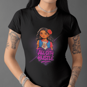 ACH51 Retro Urban Hustle T-Shirt, Unisex Graphic Tee, Casual Streetwear, Gift for Creatives, Everyday Wear, All City Hustle