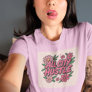 ACH54 Retro Urban Hustle T-Shirt, Unisex Graphic Tee, Casual Streetwear, Gift for Creatives, Everyday Wear, All City Hustle