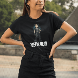 DARK6 Evil Cute Graphic Tee, Unisex Cotton Tee, Trendy T-Shirt, Casual Wear, Gift for Her, Dark Apparel