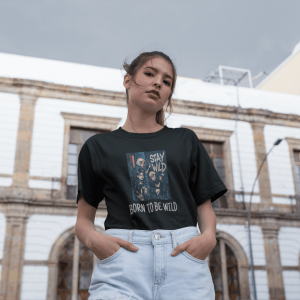 DARK7 Evil Cute Graphic Tee, Unisex Cotton Tee, Trendy T-Shirt, Casual Wear, Gift for Her, Dark Apparel